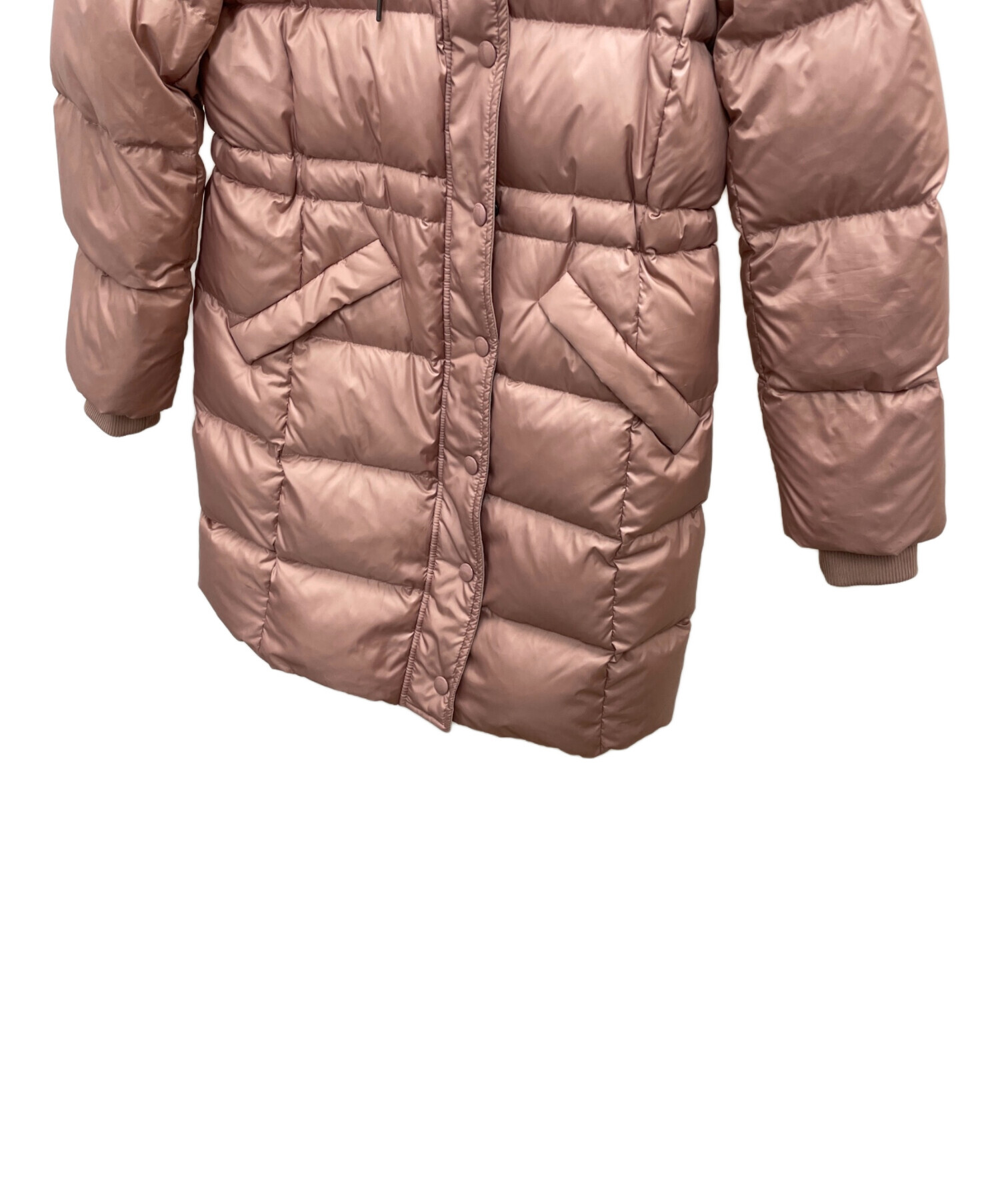 中古・古着通販】COACH (コーチ) ダウンジャケット ベージュ サイズ:M