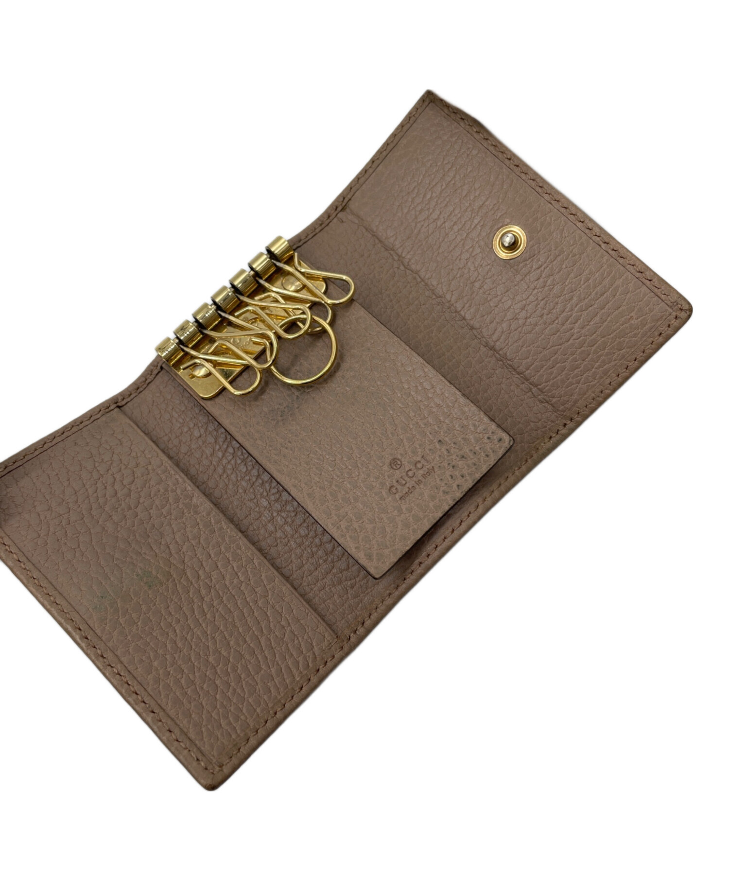 中古・古着通販】GUCCI (グッチ) 6連キーケース ピンク｜ブランド