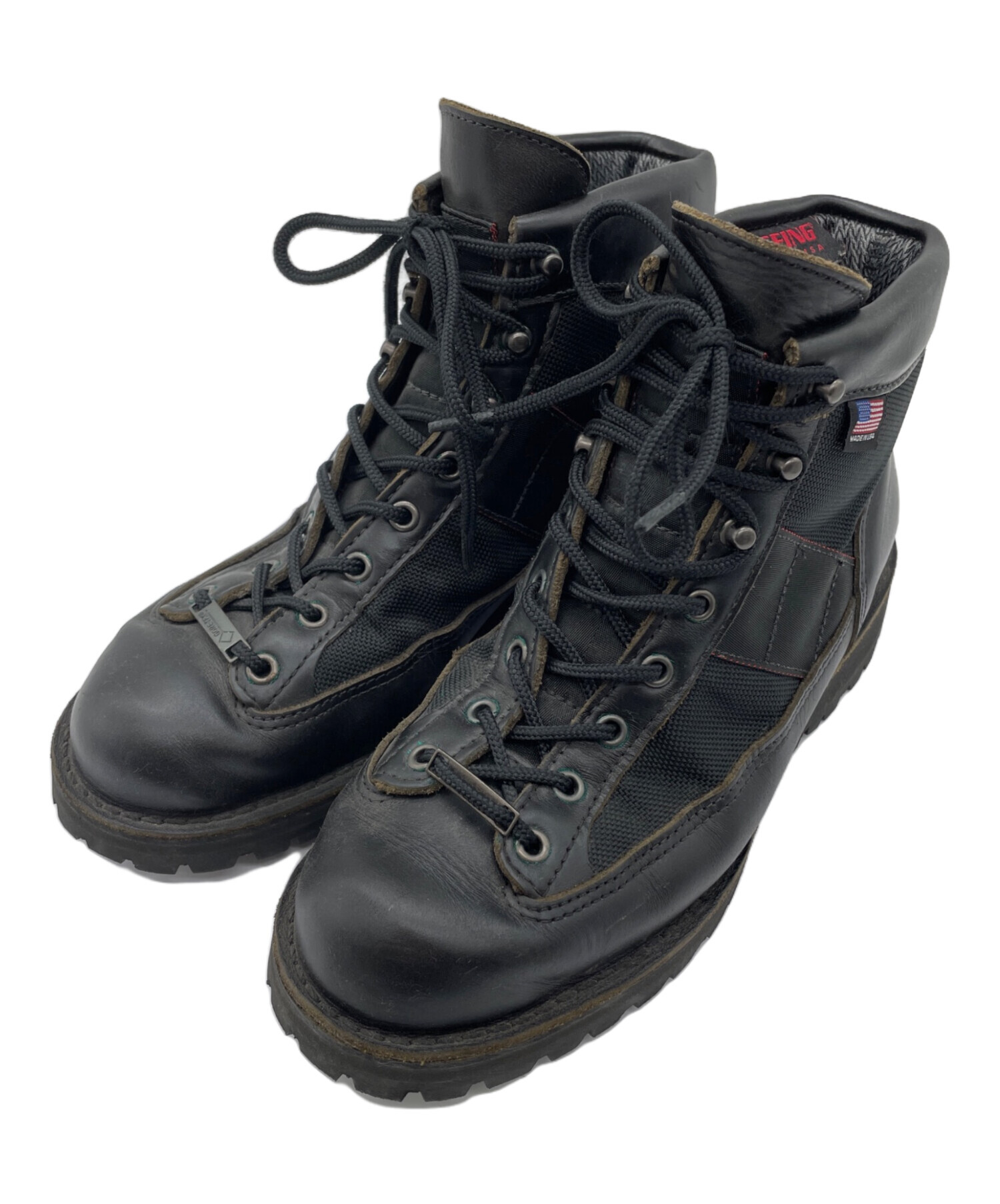中古・古着通販】Danner (ダナー) レースアップブーツ ブラック サイズ 