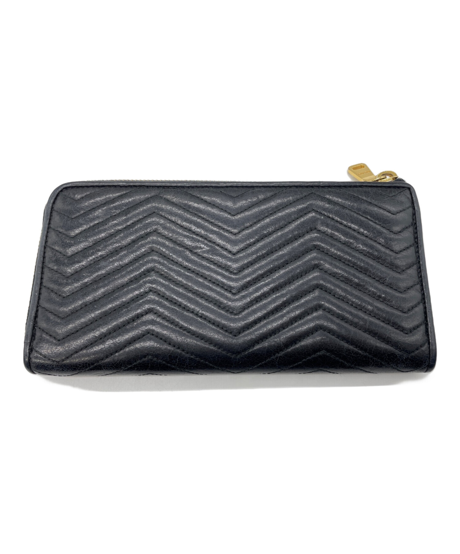 中古・古着通販】MIU MIU (ミュウミュウ) L字ファスナー長財布 