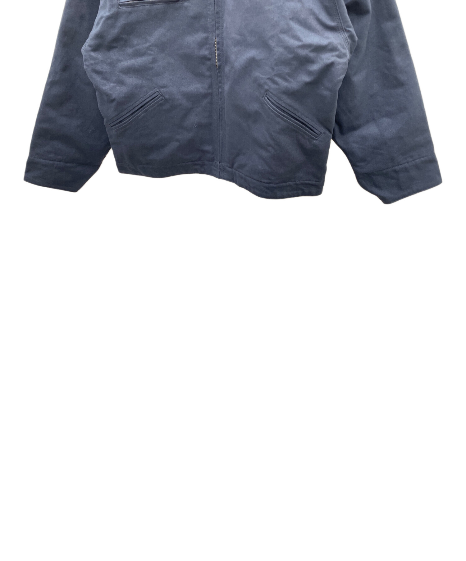 corner stone L 古着　紺色　ネイビー 中古・古着通販】cornerstone (コーナーストーン) ダッククロス