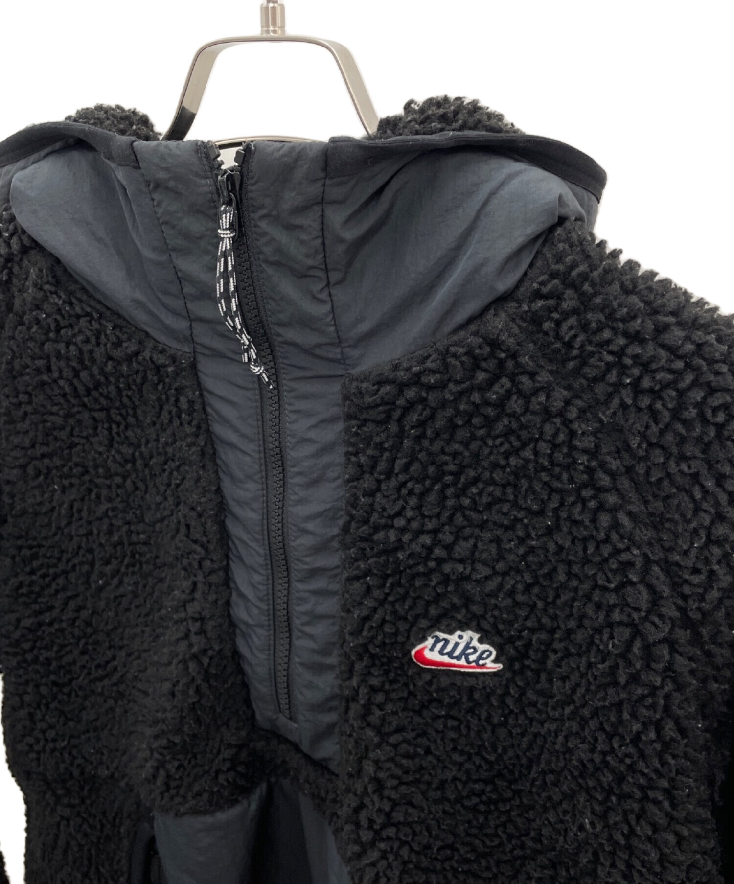 中古・古着通販】NIKE (ナイキ) ハーフジップフーディジャケット