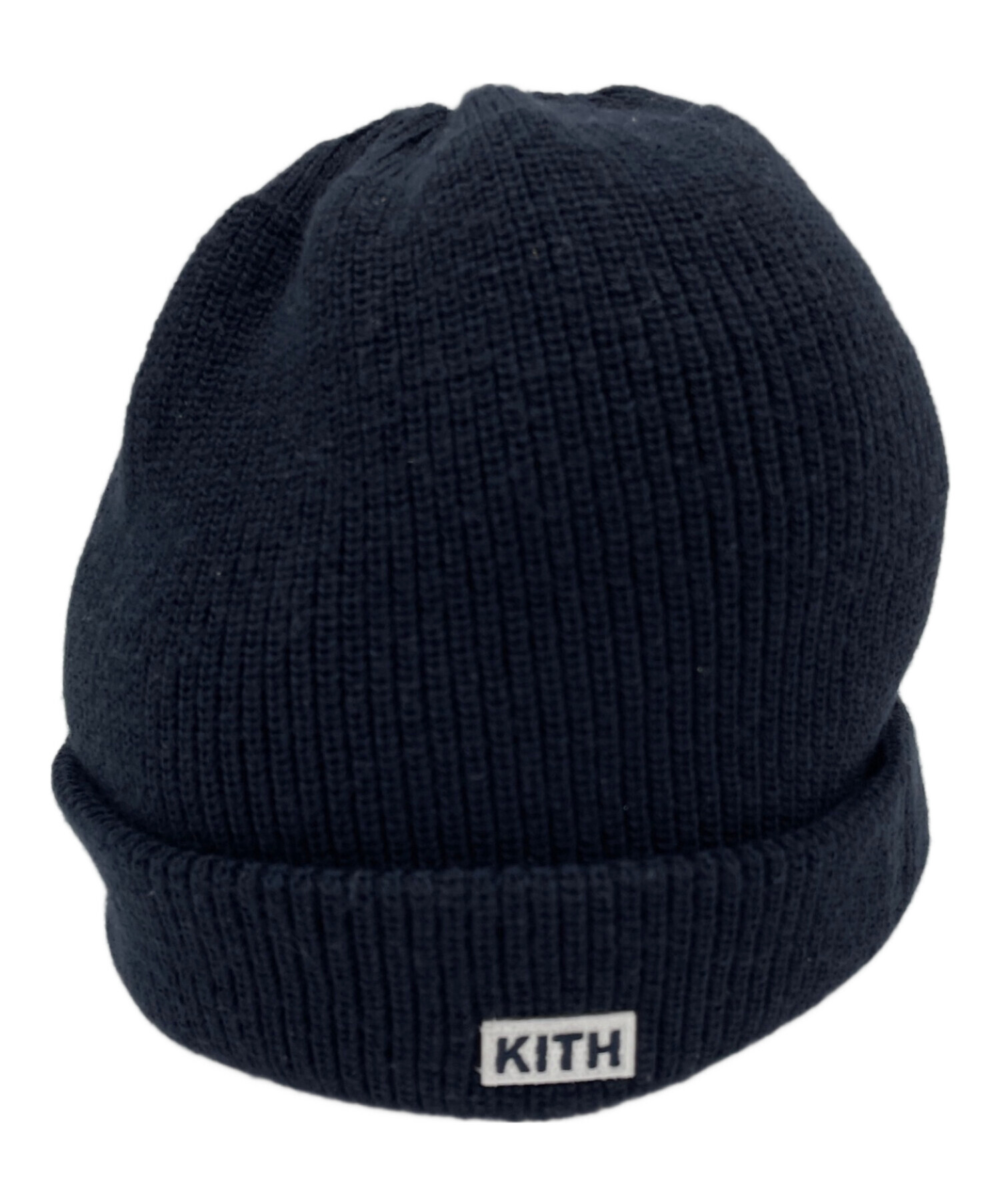 KITH ニットキャップ ブラック 中古・古着通販】KITH (キス) ニット帽 ブラック｜ブランド・古着通販
