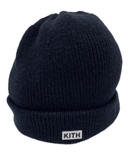 中古・古着通販】KITH (キス) ニット帽 ブラック｜ブランド・古着通販