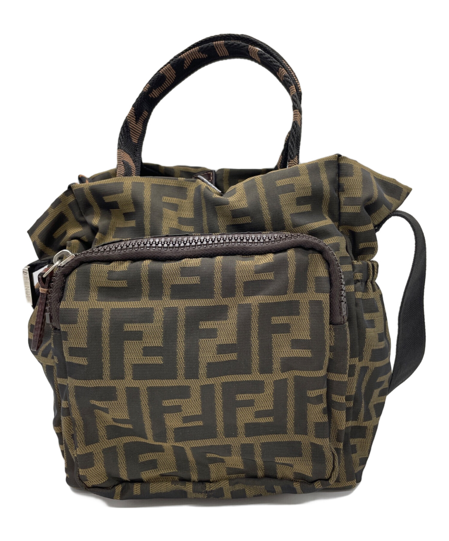 中古・古着通販】FENDI (フェンディ) ショルダーバッグ ブラウン