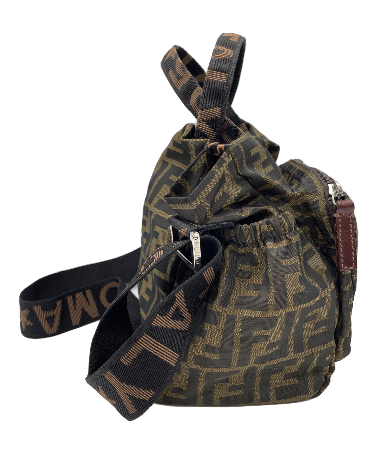 中古・古着通販】FENDI (フェンディ) ショルダーバッグ ブラウン