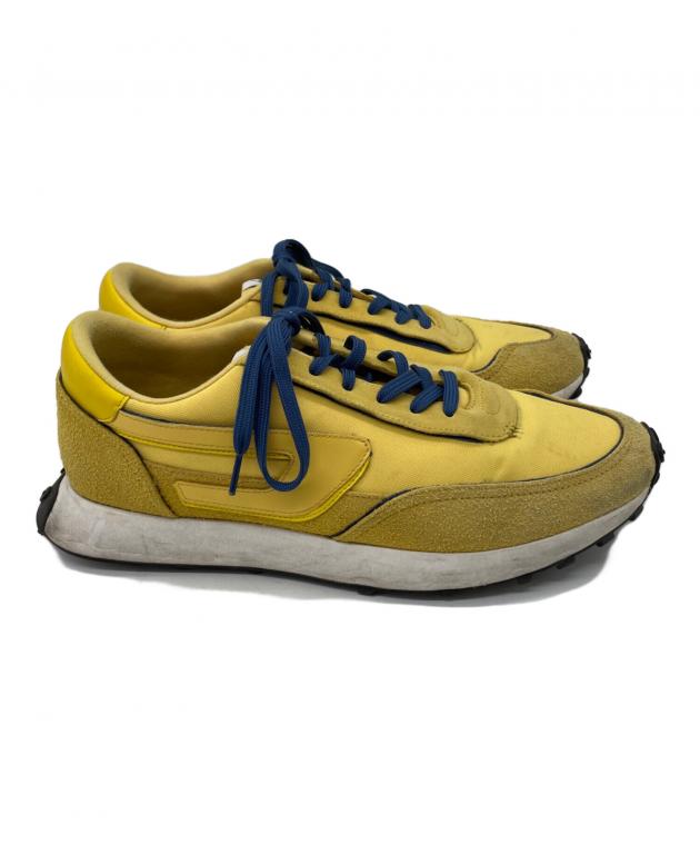 DIESELイエロースニーカー 中古・古着通販】DIESEL (ディーゼル) ローカットスニーカー イエロー