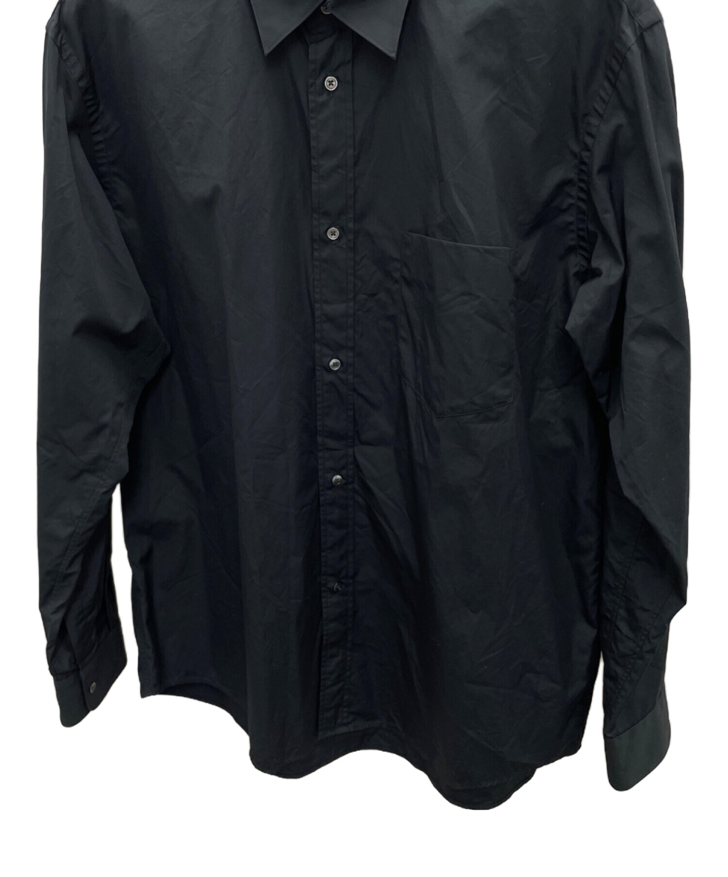 中古・古着通販】Graphpaper (グラフペーパー) 長袖シャツ ブラック