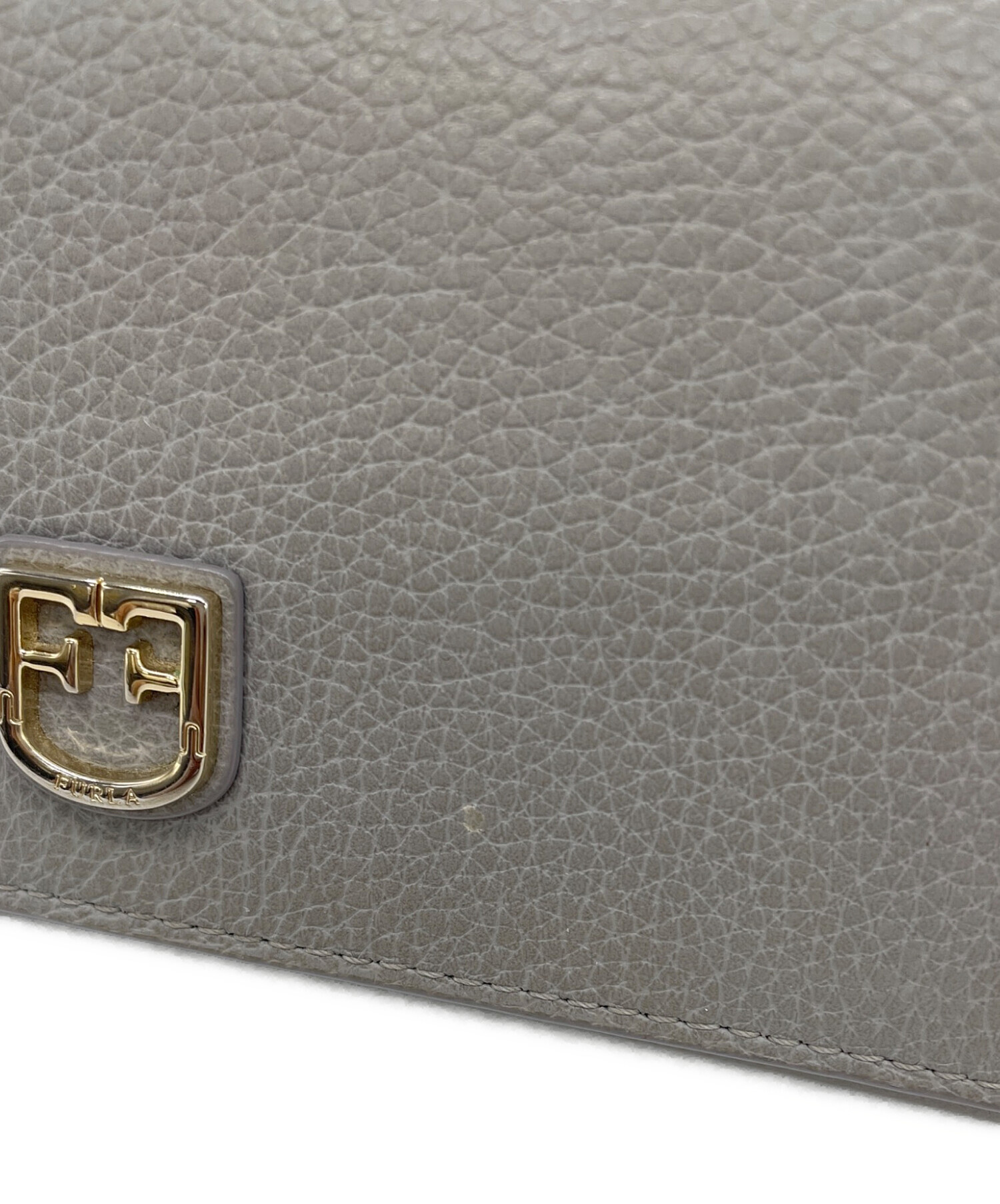 中古・古着通販】FURLA (フルラ) 長財布 グレー｜ブランド・古着通販