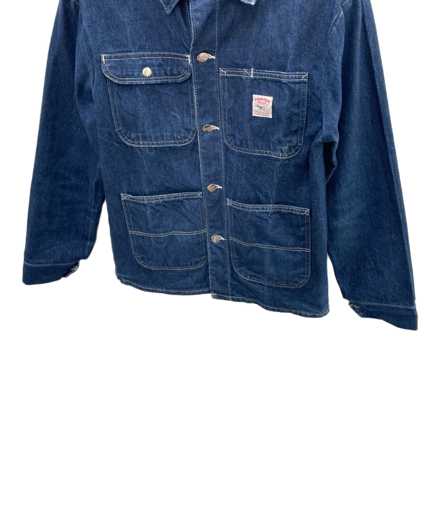中古・古着通販】Pointer (ポインター) カバーオール ネイビー サイズ