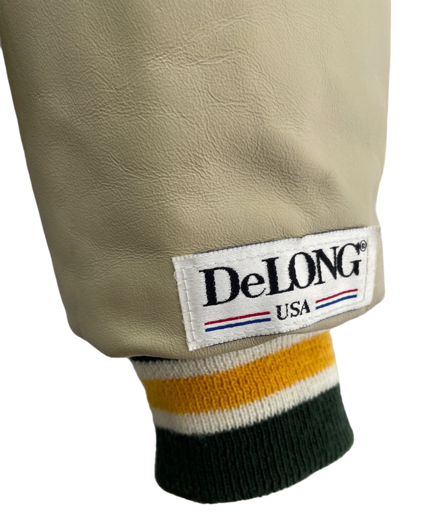 中古・古着通販】DeLong (デロング) スタジャン グリーン サイズ:44 