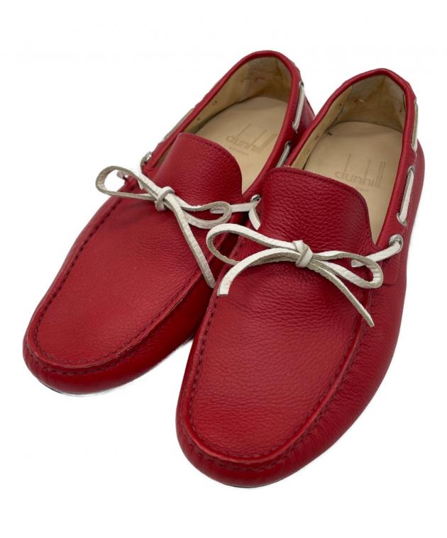dunhill SPORT ダンヒルスポーツ レザー ゴルフシューズ 廃盤品 中古・古着通販】dunhill (ダンヒル) ドライビングシューズ レッド