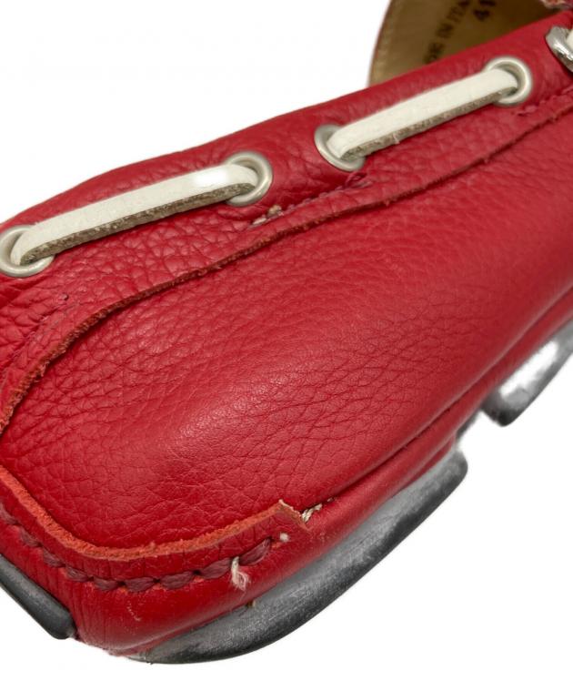 中古・古着通販】dunhill (ダンヒル) ドライビングシューズ レッド