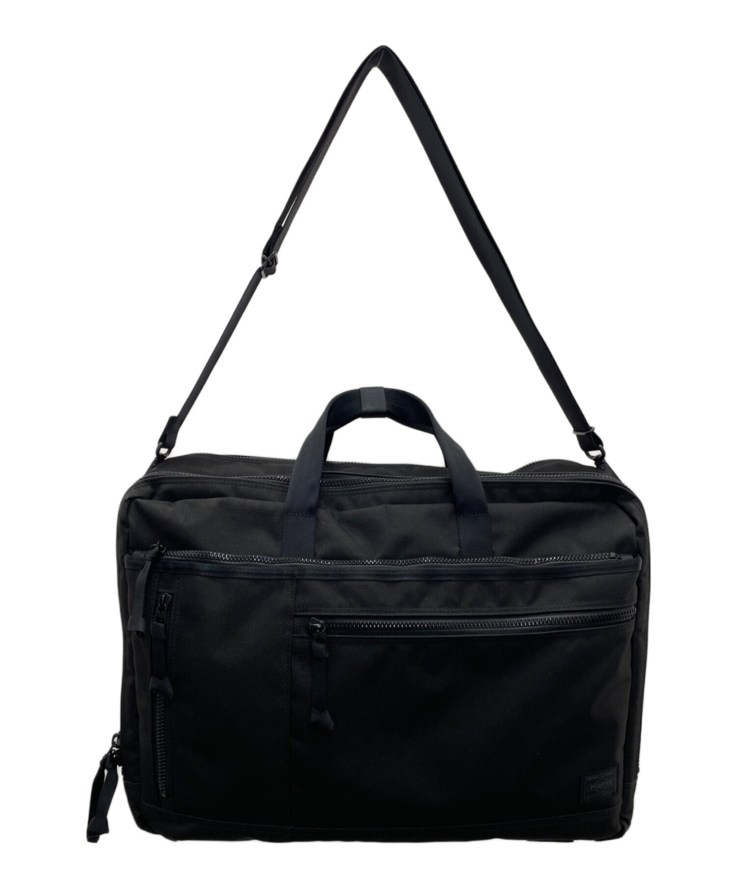 中古・古着通販】PORTER (ポーター) ビジネスバッグ ブラック