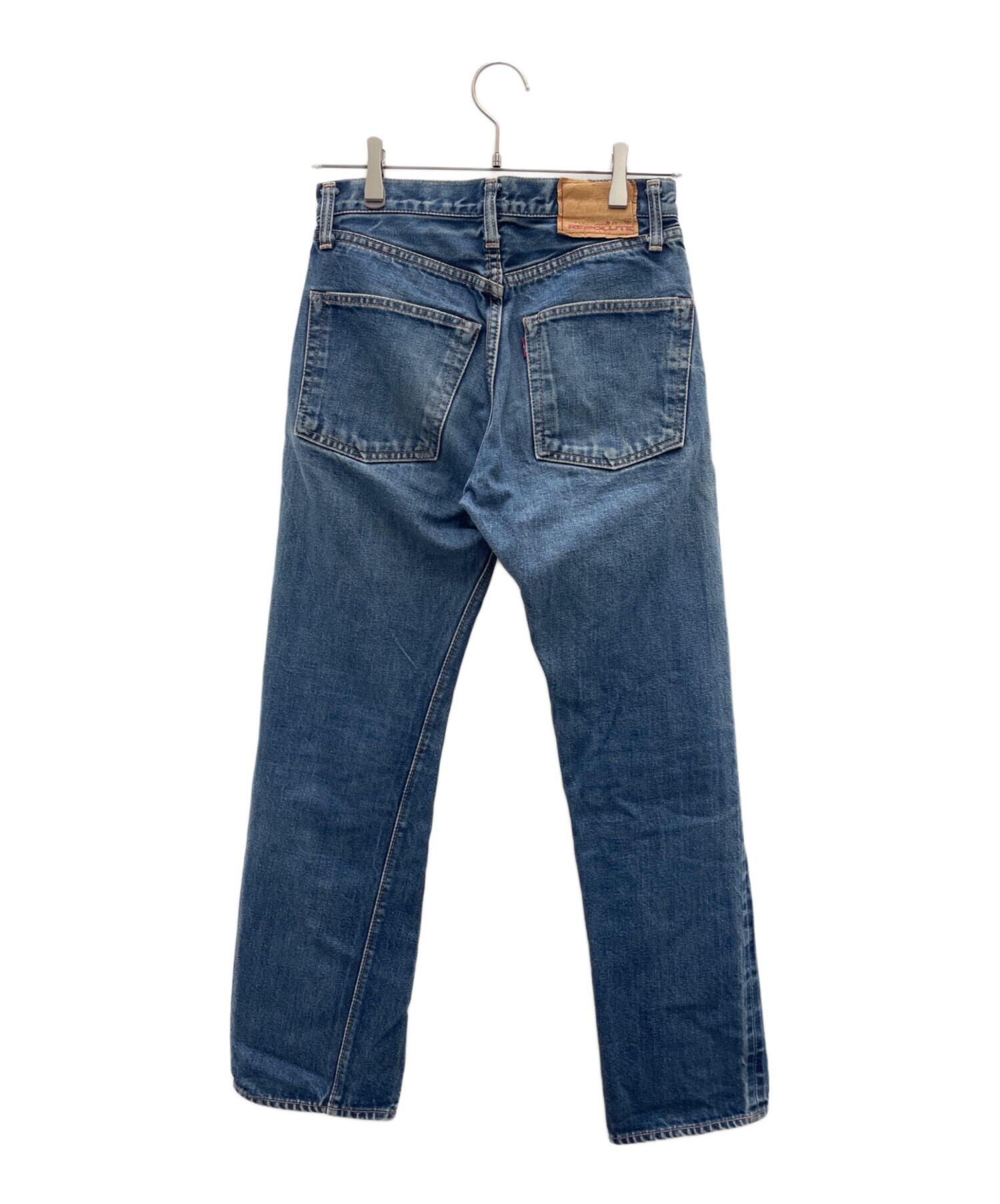 resolute リゾルト 710 デニムパンツ(34✕28)濃紺日本製良品