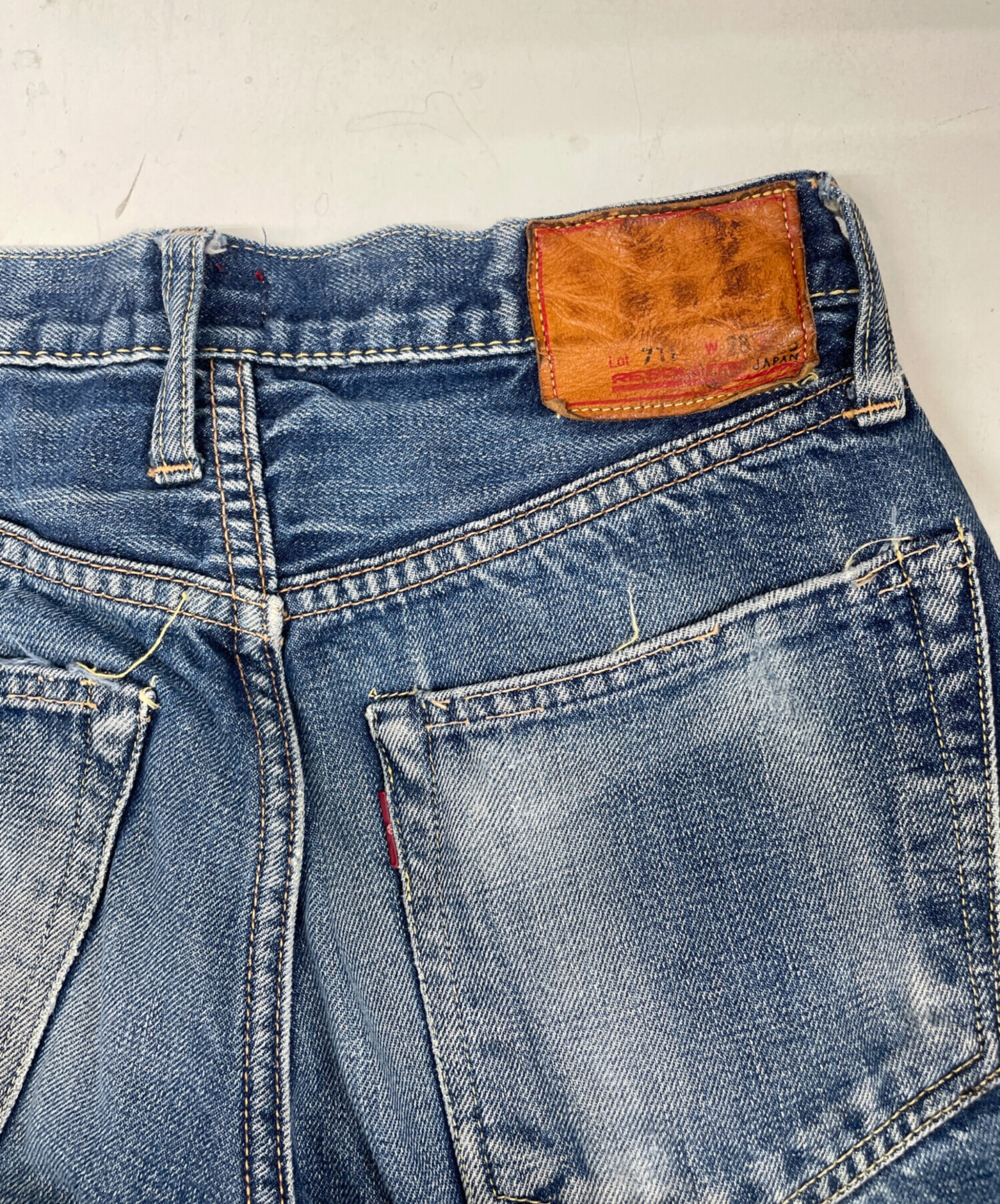 中古・古着通販】RESOLUTE (リゾルト) 710デニムパンツ ネイビー