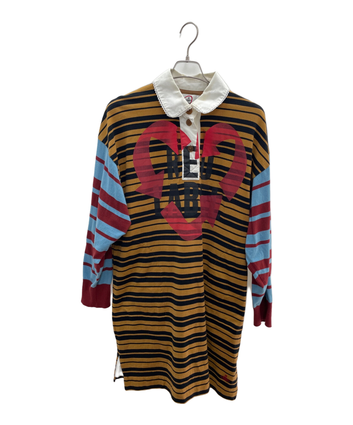 cl29 Vivienne Westwood 長袖ブラウス 橙色 サイズ2 【公式通販】