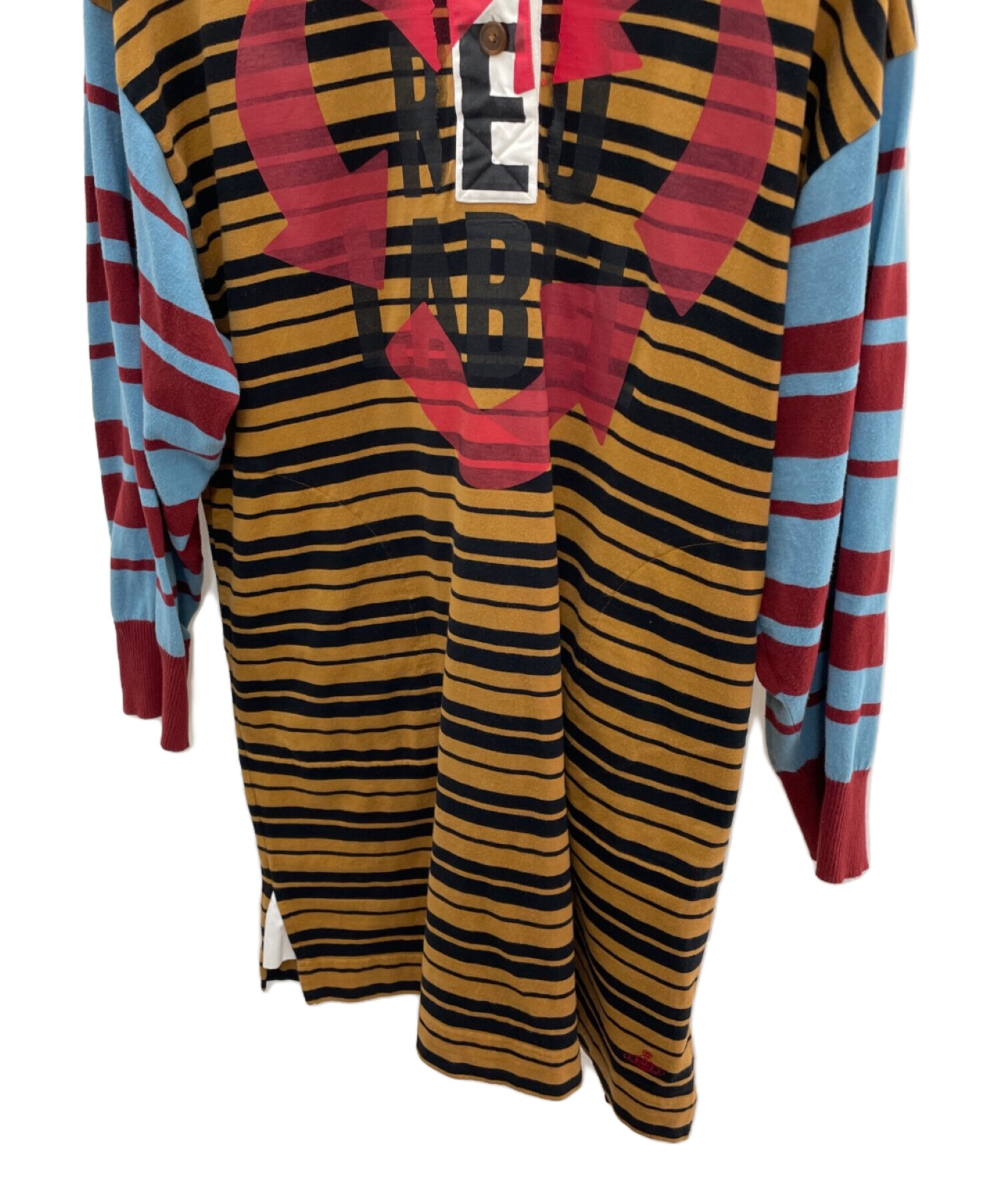cl29 Vivienne Westwood 長袖ブラウス 橙色 サイズ2 【公式通販】