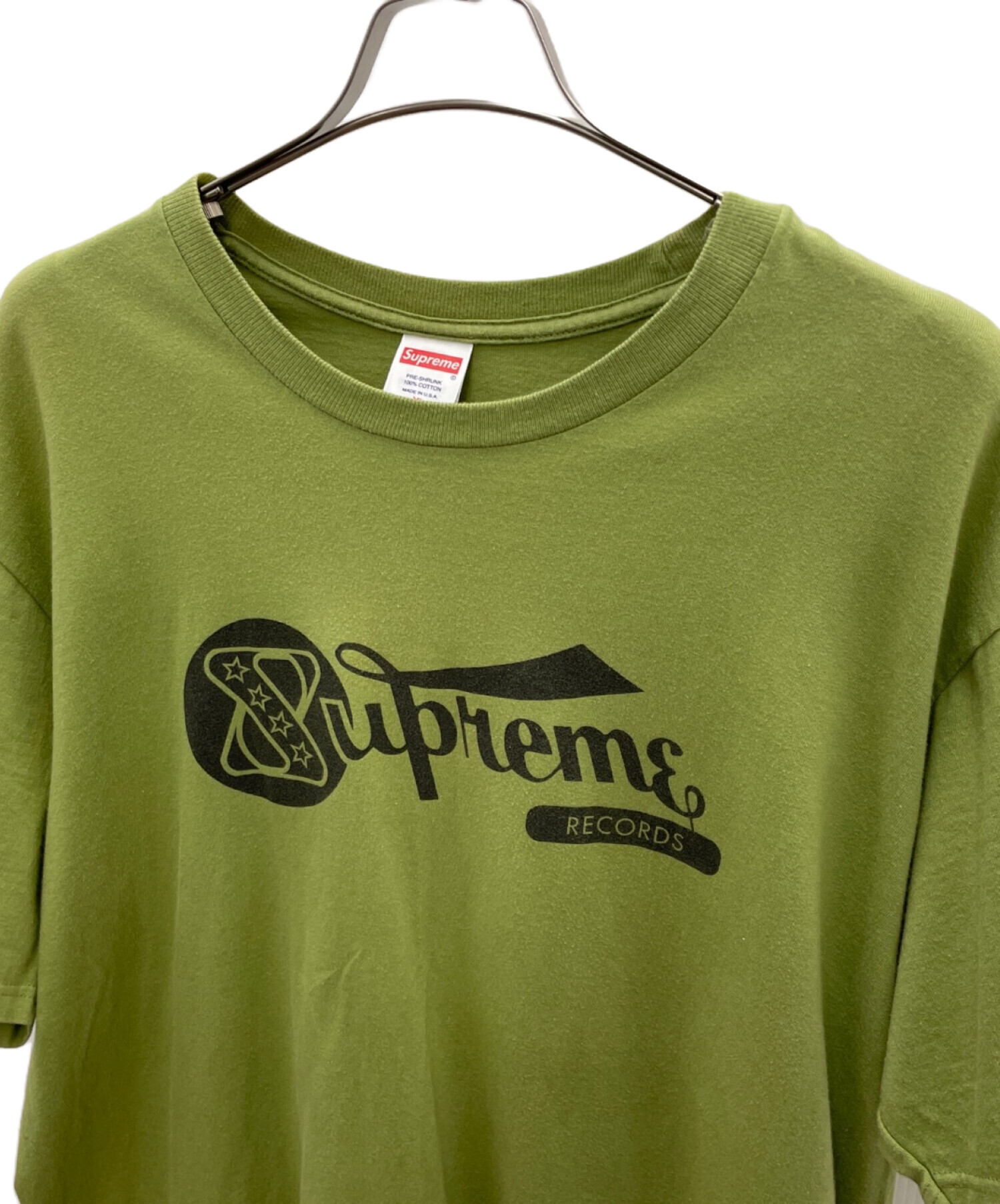 中古・古着通販】SUPREME (シュプリーム) Tシャツ グリーン サイズ:XL