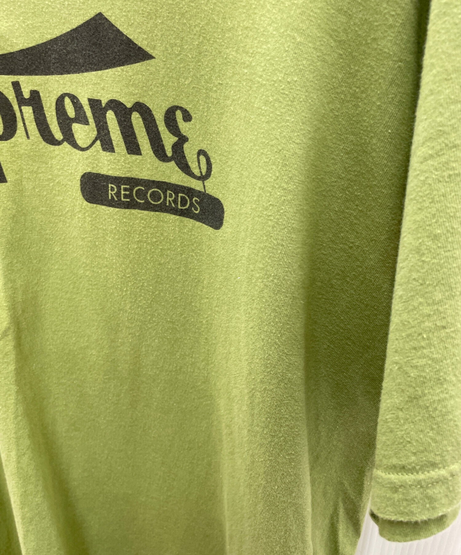 中古・古着通販】SUPREME (シュプリーム) Tシャツ グリーン サイズ:XL
