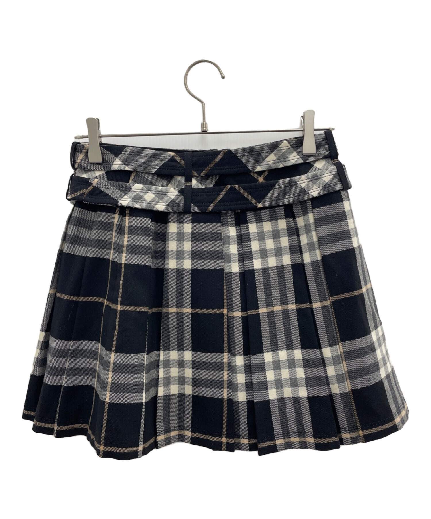 バーバリーブルーレーベル　ノバチェックセットアップ　ブラウス　プリーツスカート 中古・古着通販】BURBERRY BLUE LABEL (バーバリー ブルー レーベル