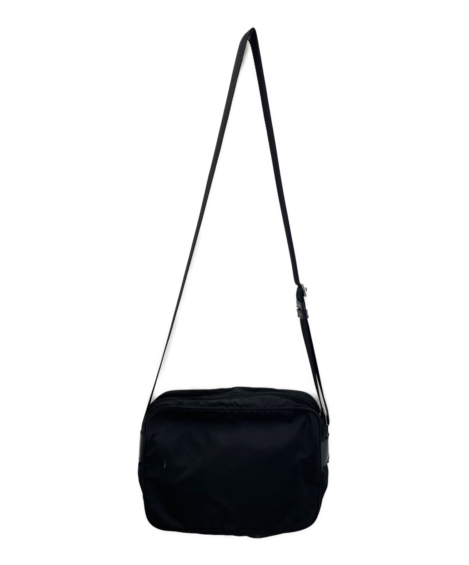 中古・古着通販】PRADA (プラダ) ショルダーバッグ ブラック｜ブランド
