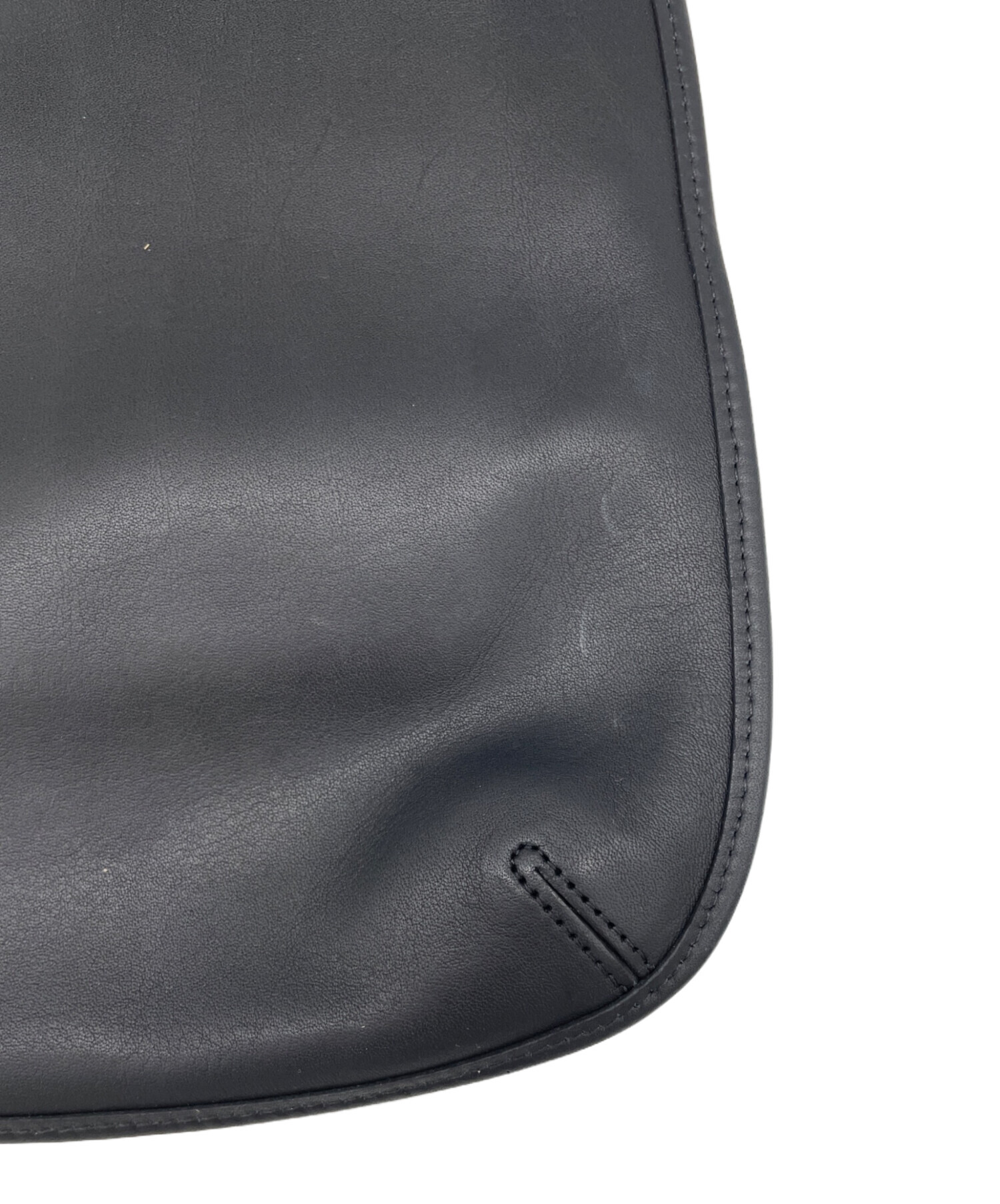 【未使用】COACH コーチ カバン　ブラック　レザー コーチ COACH ショルダーバッグ スムースカーフレザー SATCHEL