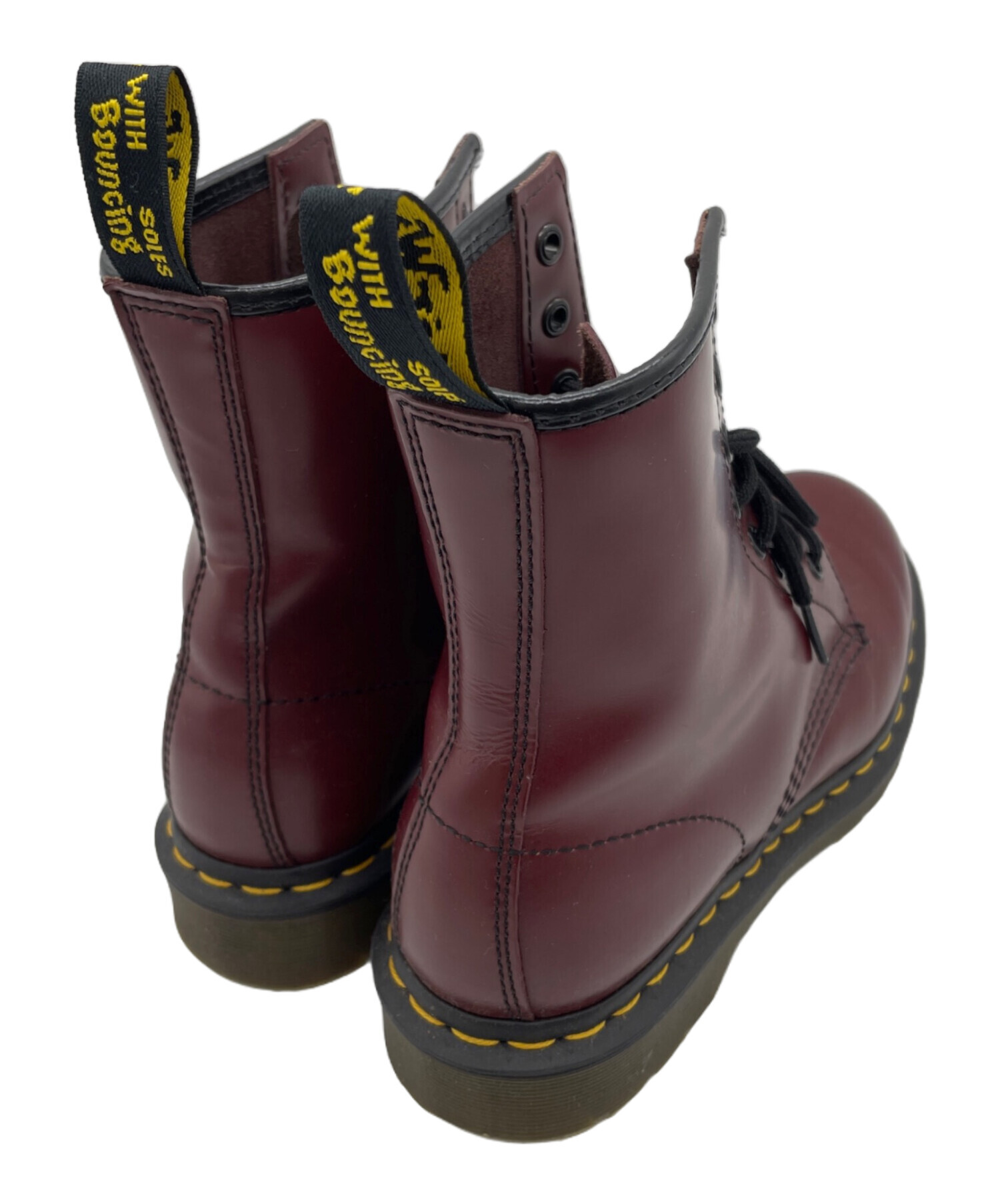 美品 Dr. Martens BEDWIN 9ホール ドクターマーチン　25 中古・古着通販】Dr.Martens (ドクターマーチン) 8ホールブーツ レッド