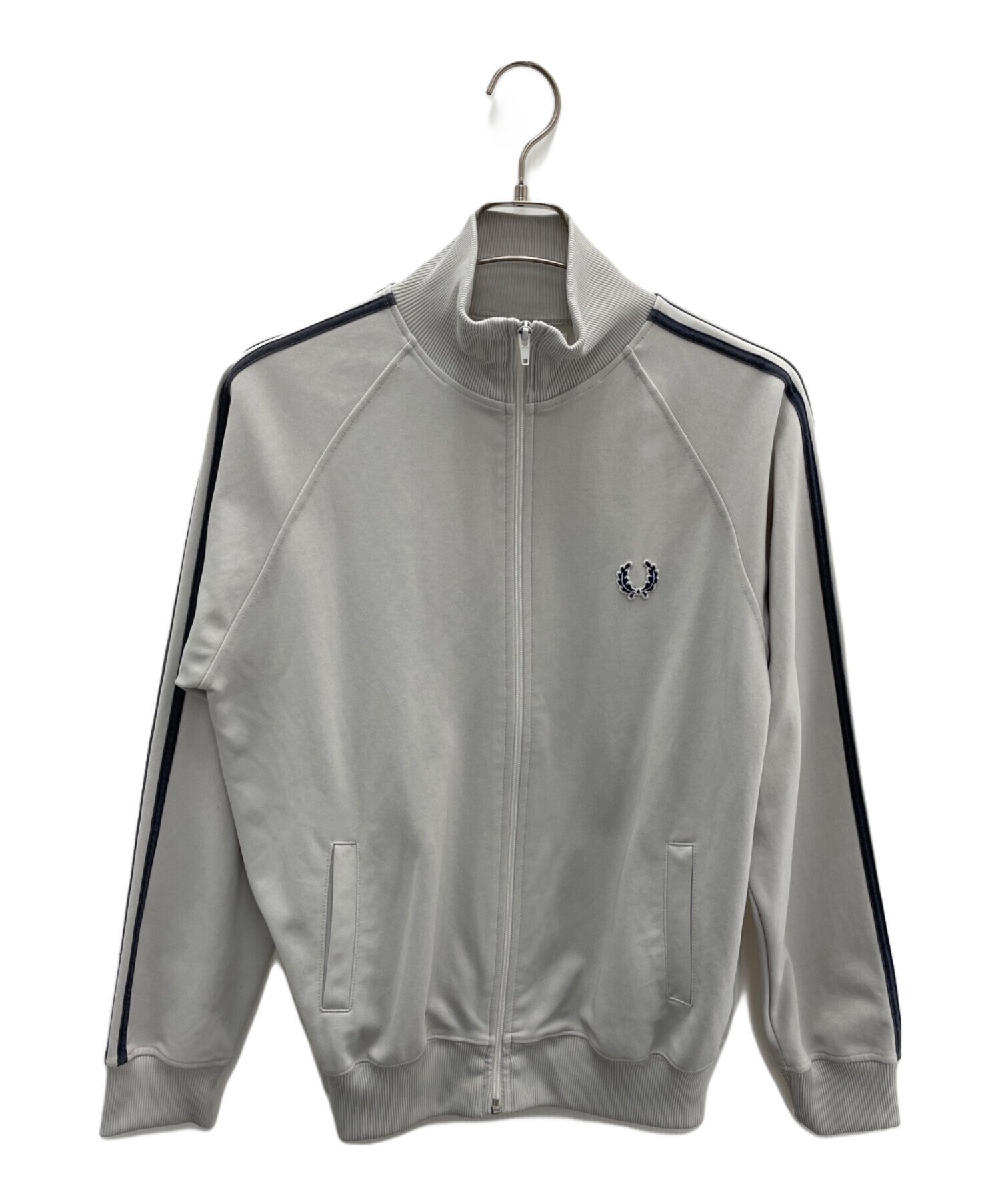 FRED PERRY（フレッドペリー） トラックジャケット グレー 中古・古着通販】FRED PERRY (フレッドペリー) トラックジャケット