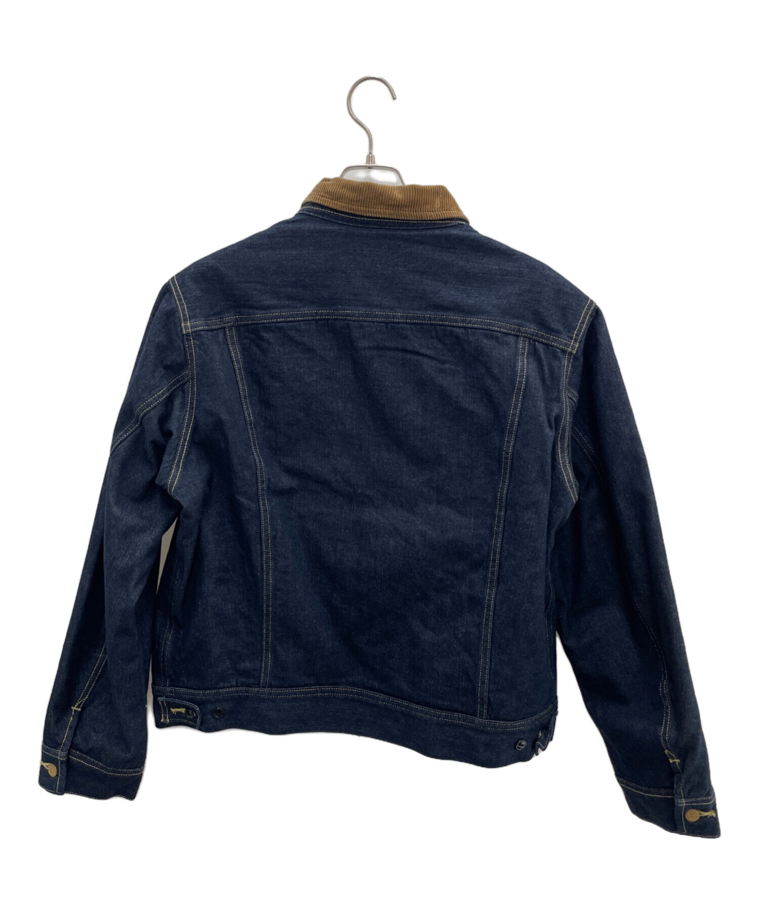中古・古着通販】LEE (リー) デニムジャケット ネイビー サイズ:XL 未