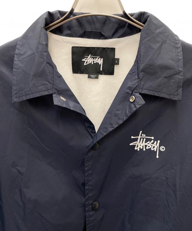 Stussy ステューシー ジャケット　ワークウェア　ネイビー　古着　ストリート STUSSY(ステューシー) / ナイロンジャケット/XL/ナイロン/ネイビー/紺