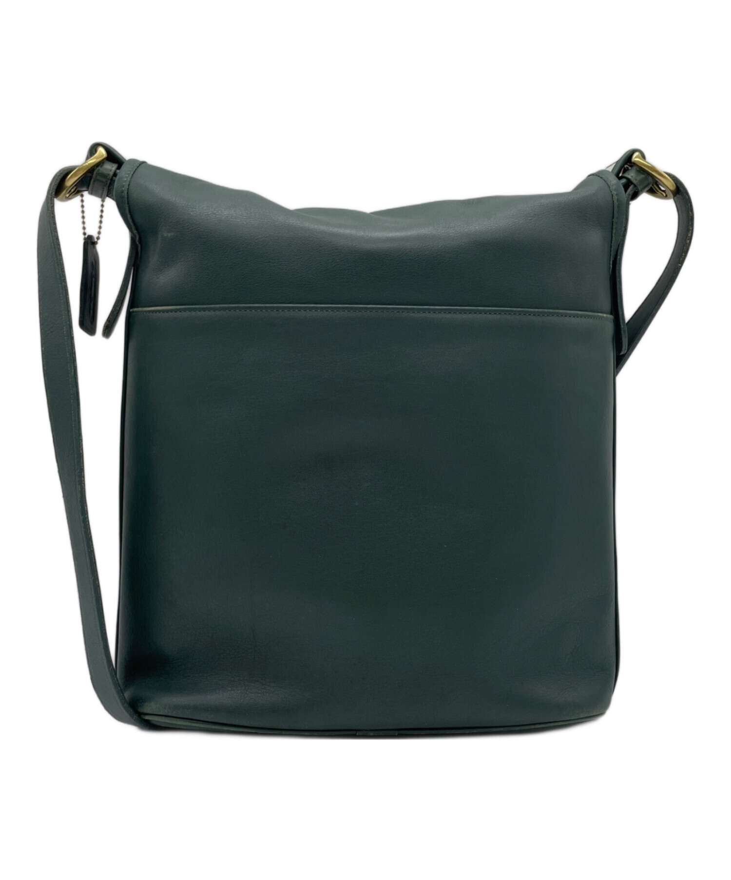 未使用★コーチ ショルダー バック ★グリーン 中古・古着通販】COACH (コーチ) ショルダーバッグ グリーン｜ブランド