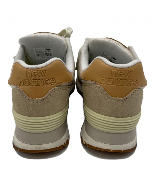ニューバランス　new balance スニーカー　ベージュ24センチ 中古・古着通販】NEW BALANCE (ニューバランス) スニーカー ベージュ