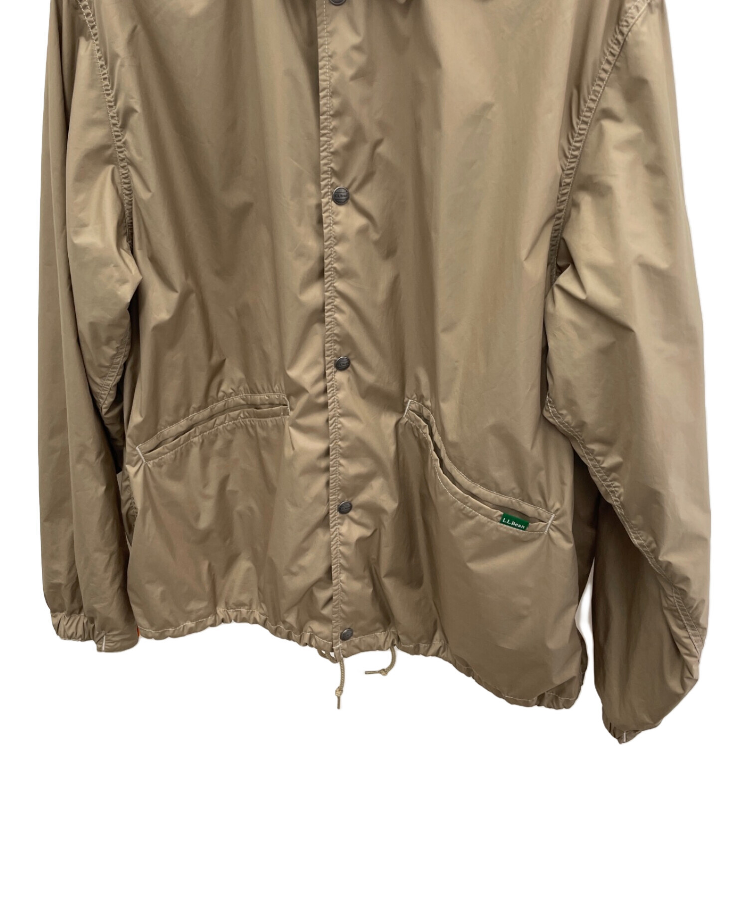 中古・古着通販】L.L.Bean (エルエルビーン) コーチジャケット カーキ