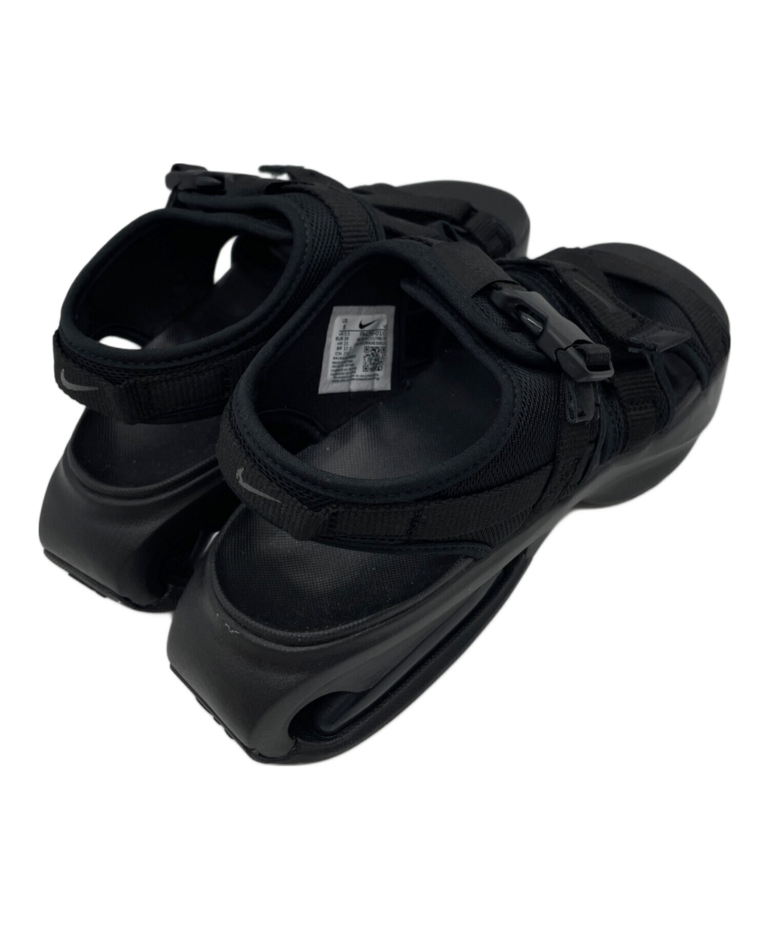 【美品】NIKE サンダル ブラック 中古・古着通販】NIKE (ナイキ) サンダル ブラック サイズ:25
