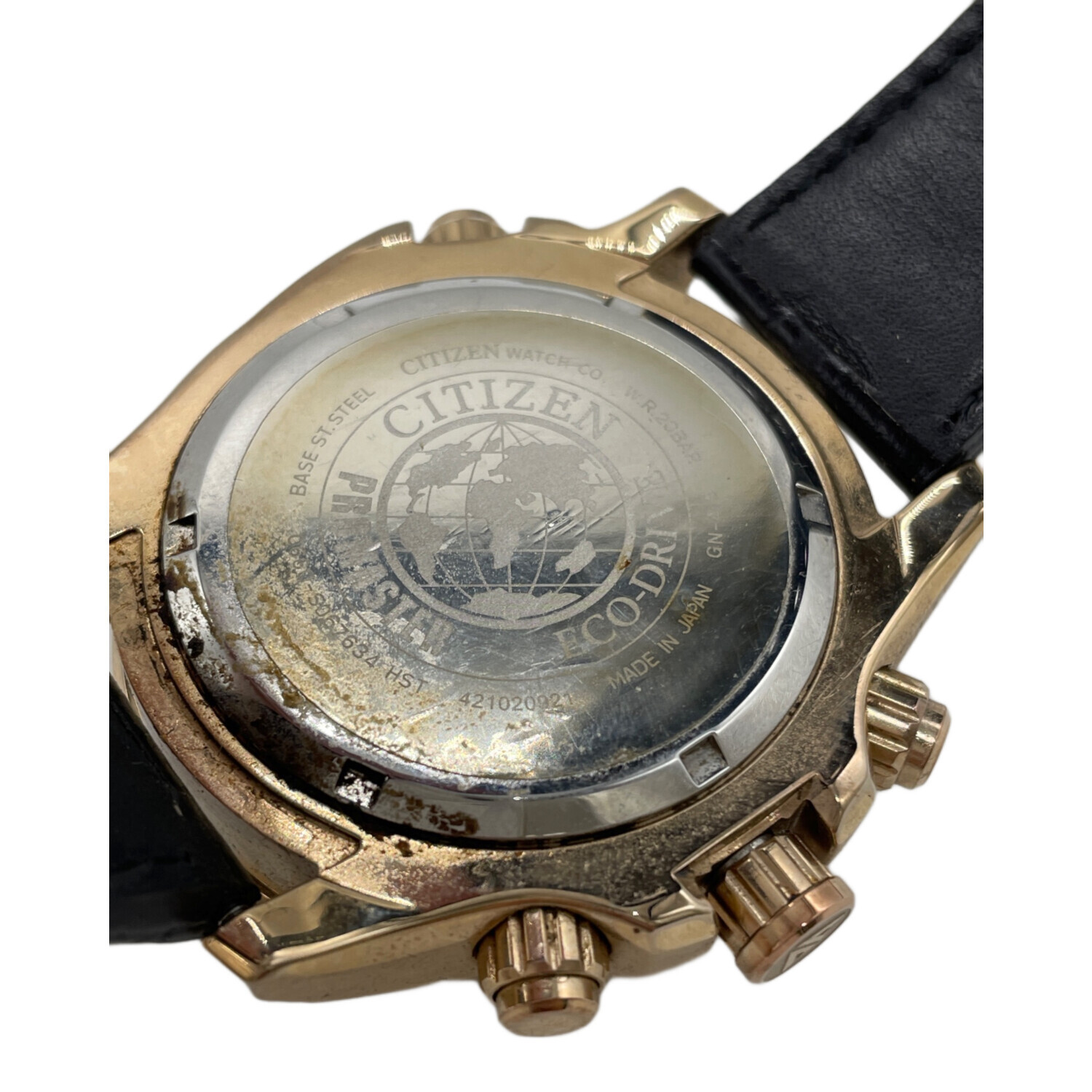 中古・古着通販】CITIZEN (シチズン) 腕時計 ゴールド×ブラック