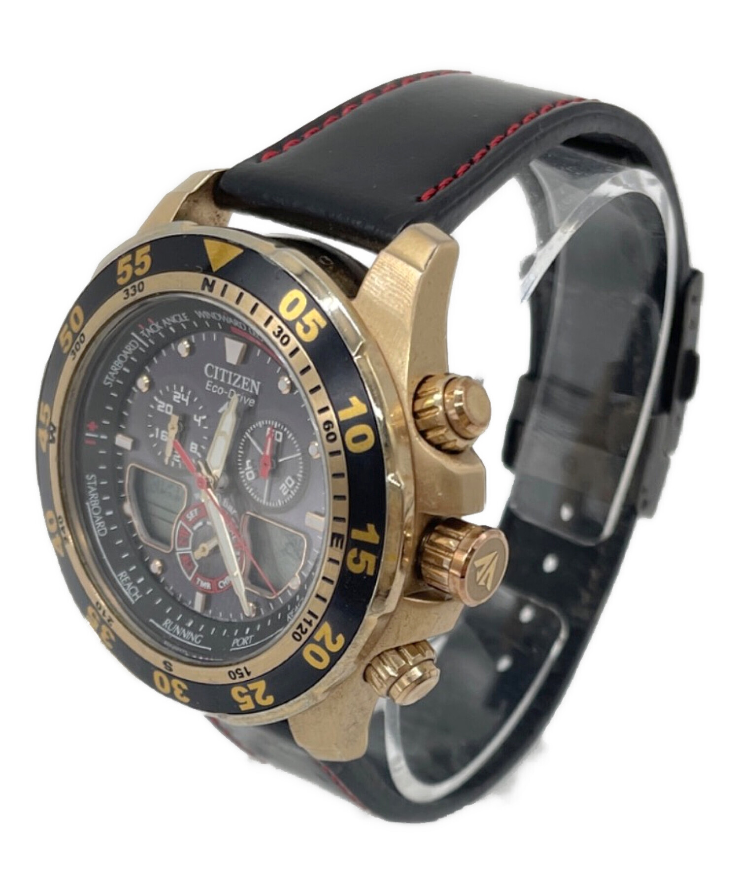 中古・古着通販】CITIZEN (シチズン) 腕時計 ゴールド×ブラック