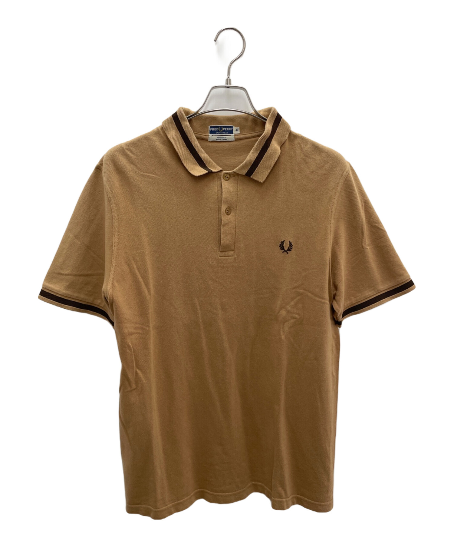 中古・古着通販】FRED PERRY (フレッドペリー) ポロシャツ ブラウン