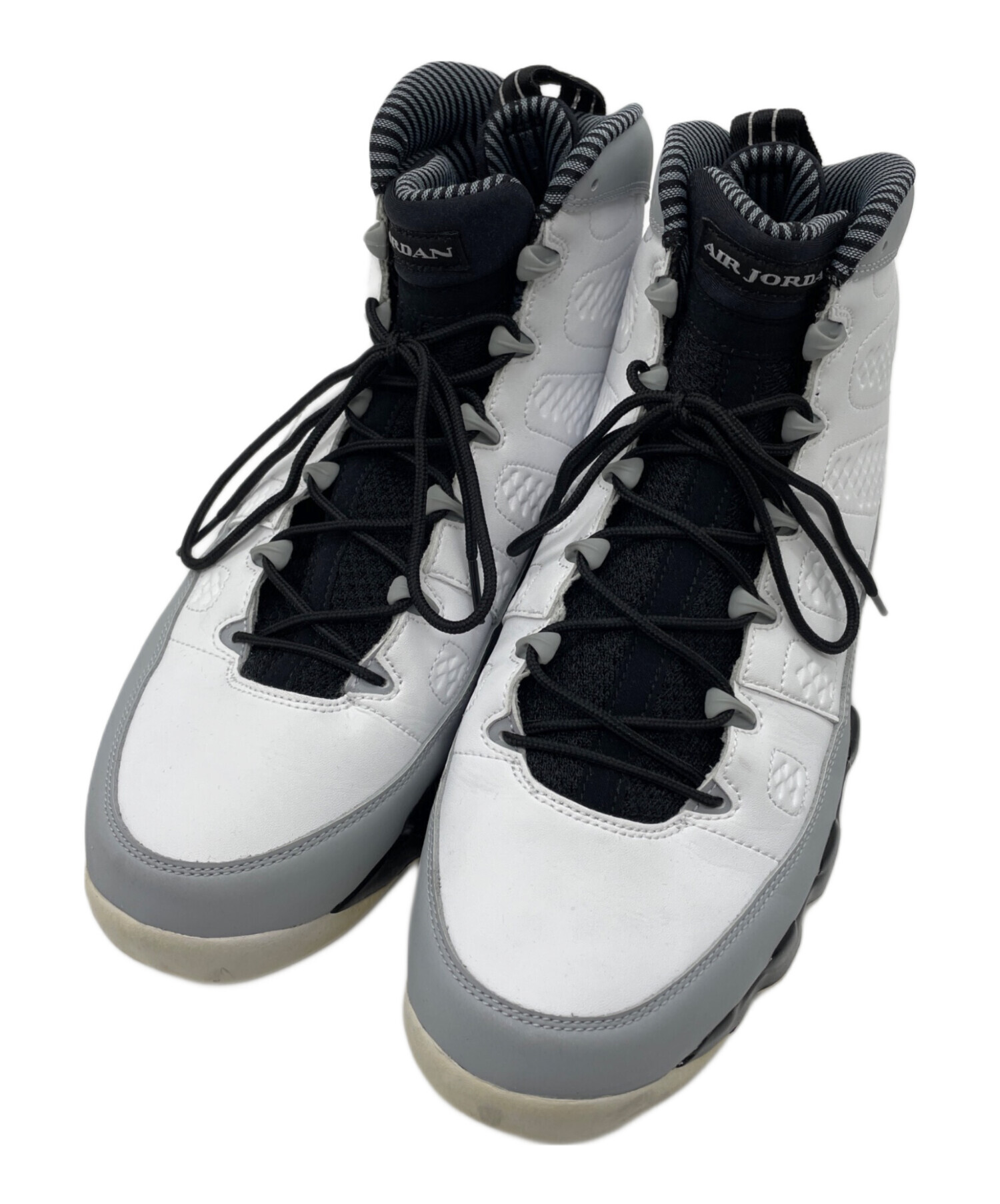 中古・古着通販】NIKE (ナイキ) ハイカットスニーカー ホワイト×グレー 