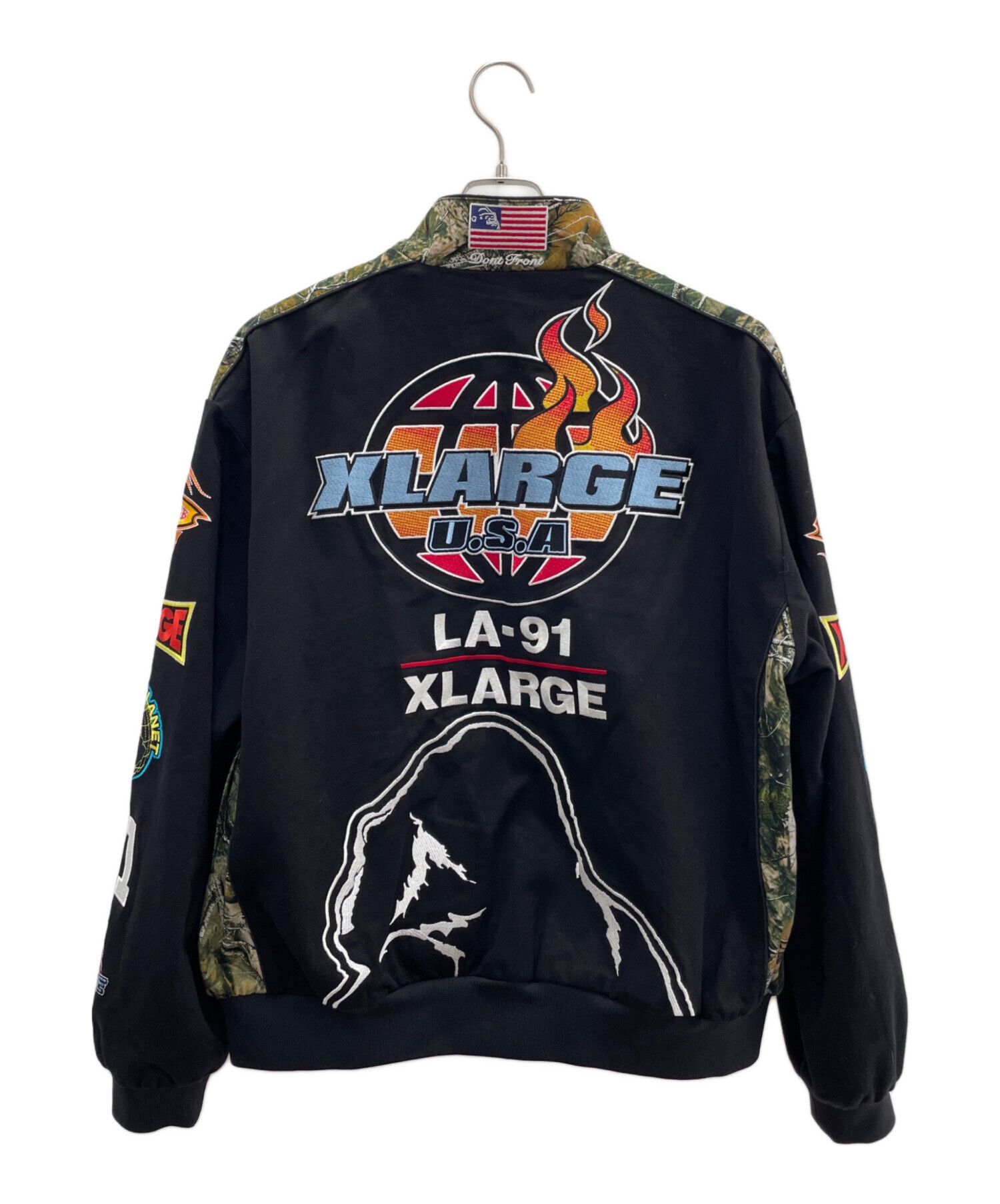 jh design xlarge レーシングジャケット 中古・古着通販】X-LARGE (エクストララージ) レーシングジャケット