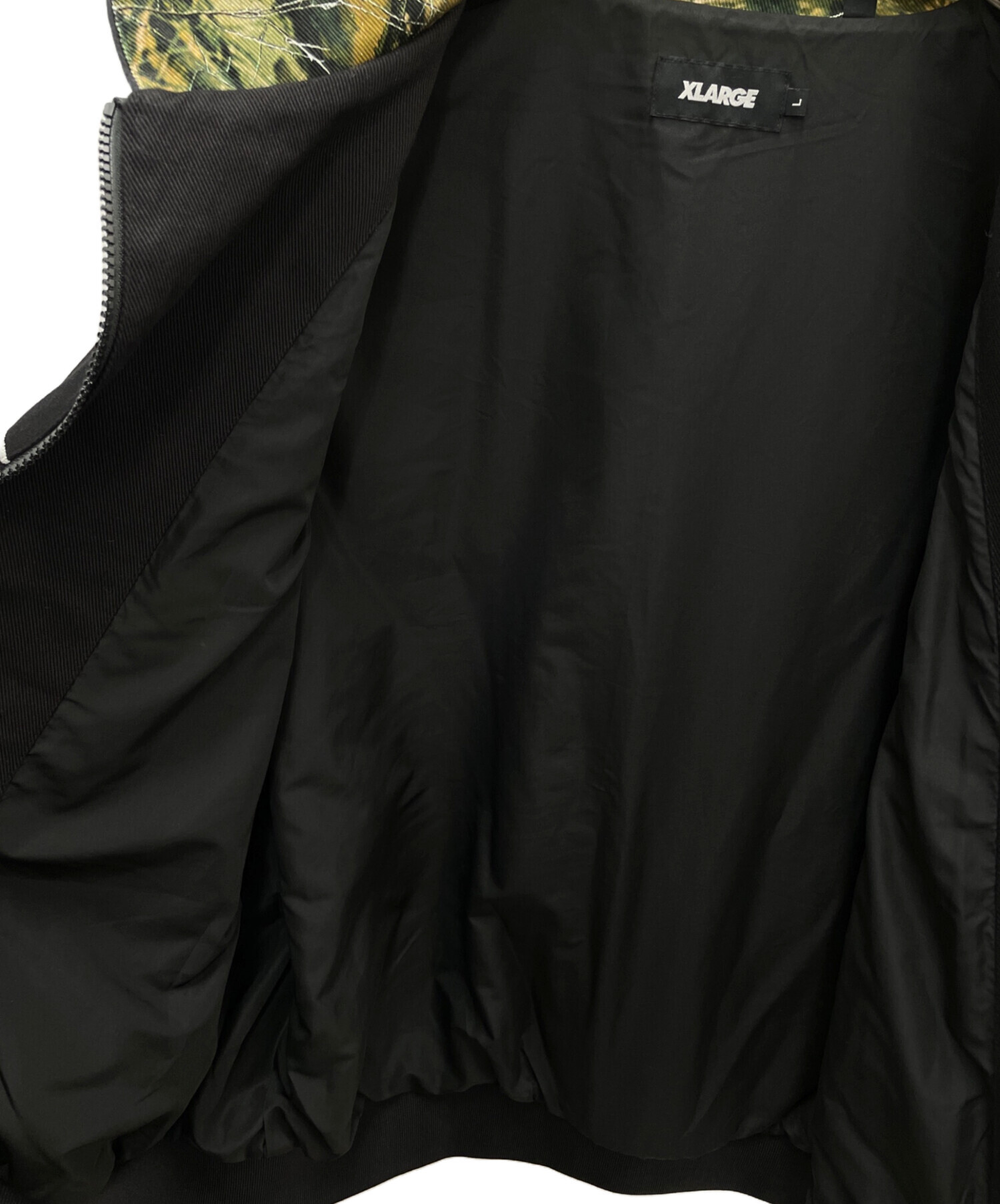 中古・古着通販】X-LARGE (エクストララージ) レーシングジャケット