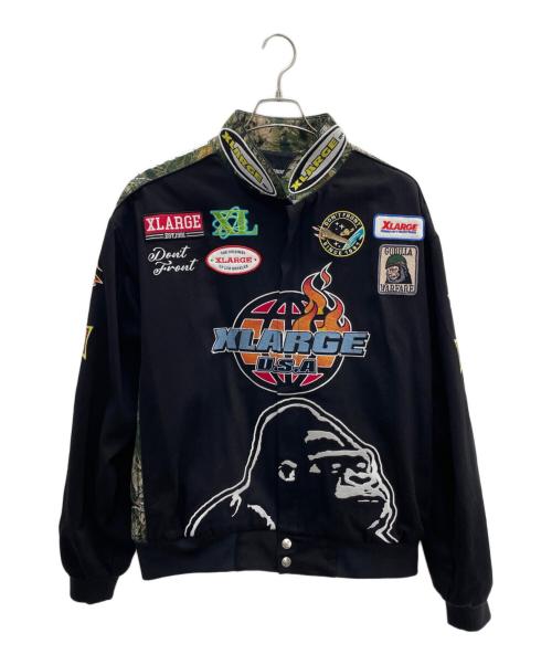 【XLARGE 】Mサイズ エクストララージ LA-91 レーシングジャケット 中古・古着通販】X-LARGE (エクストララージ) レーシングジャケット