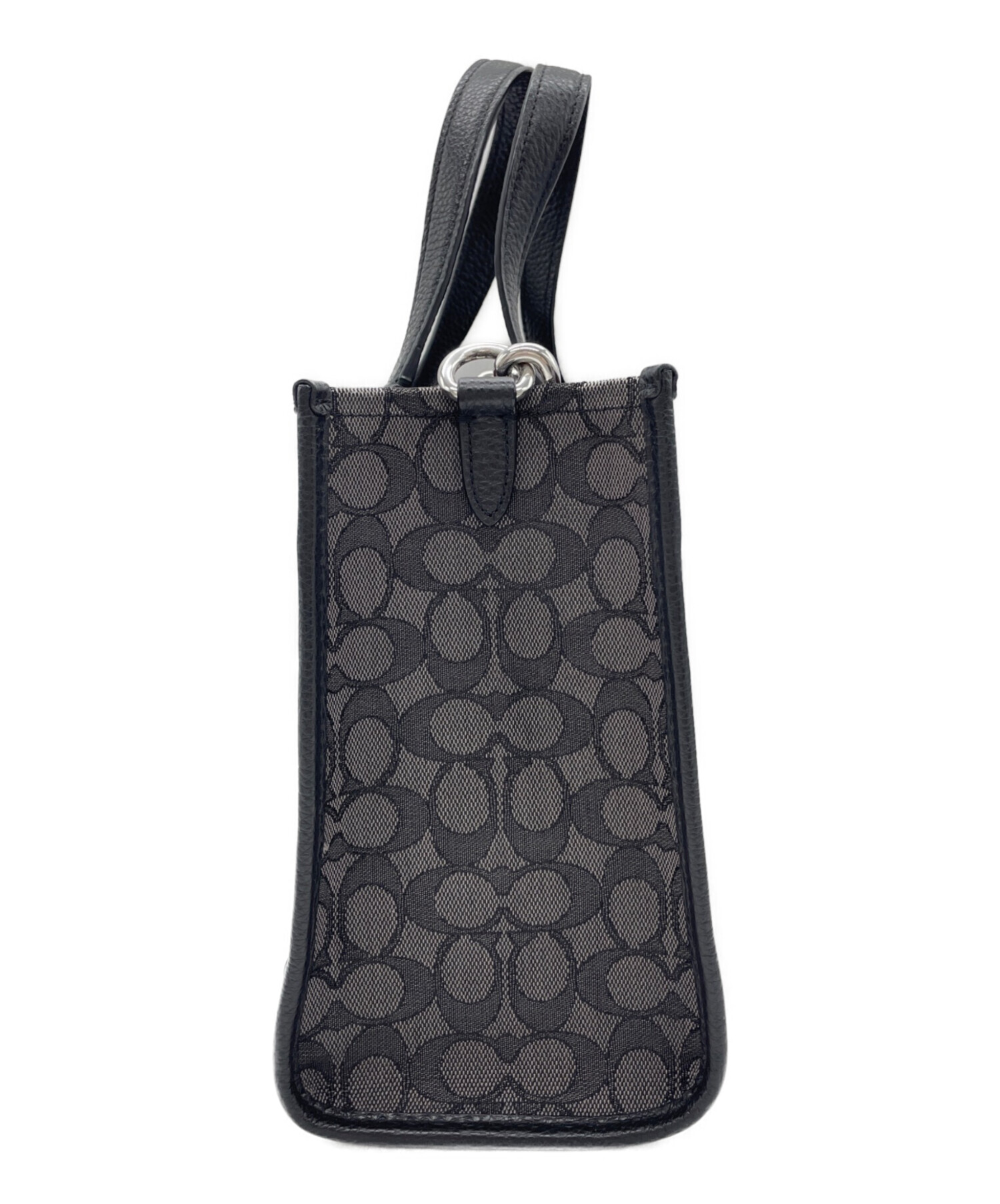 ✨極美品✨ COACH 2way ビジネスバッグ F35430 グレー/ブラック 中古・古着通販】COACH (コーチ) 2WAYバッグ ブラック｜ブランド・古着