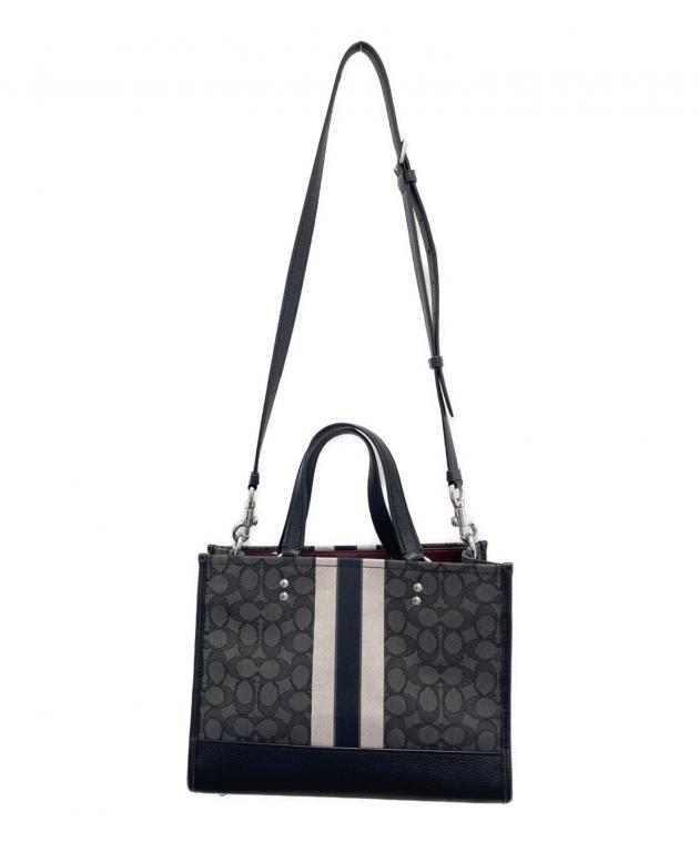 中古・古着通販】COACH (コーチ) 2WAYバッグ ブラック｜ブランド・古着