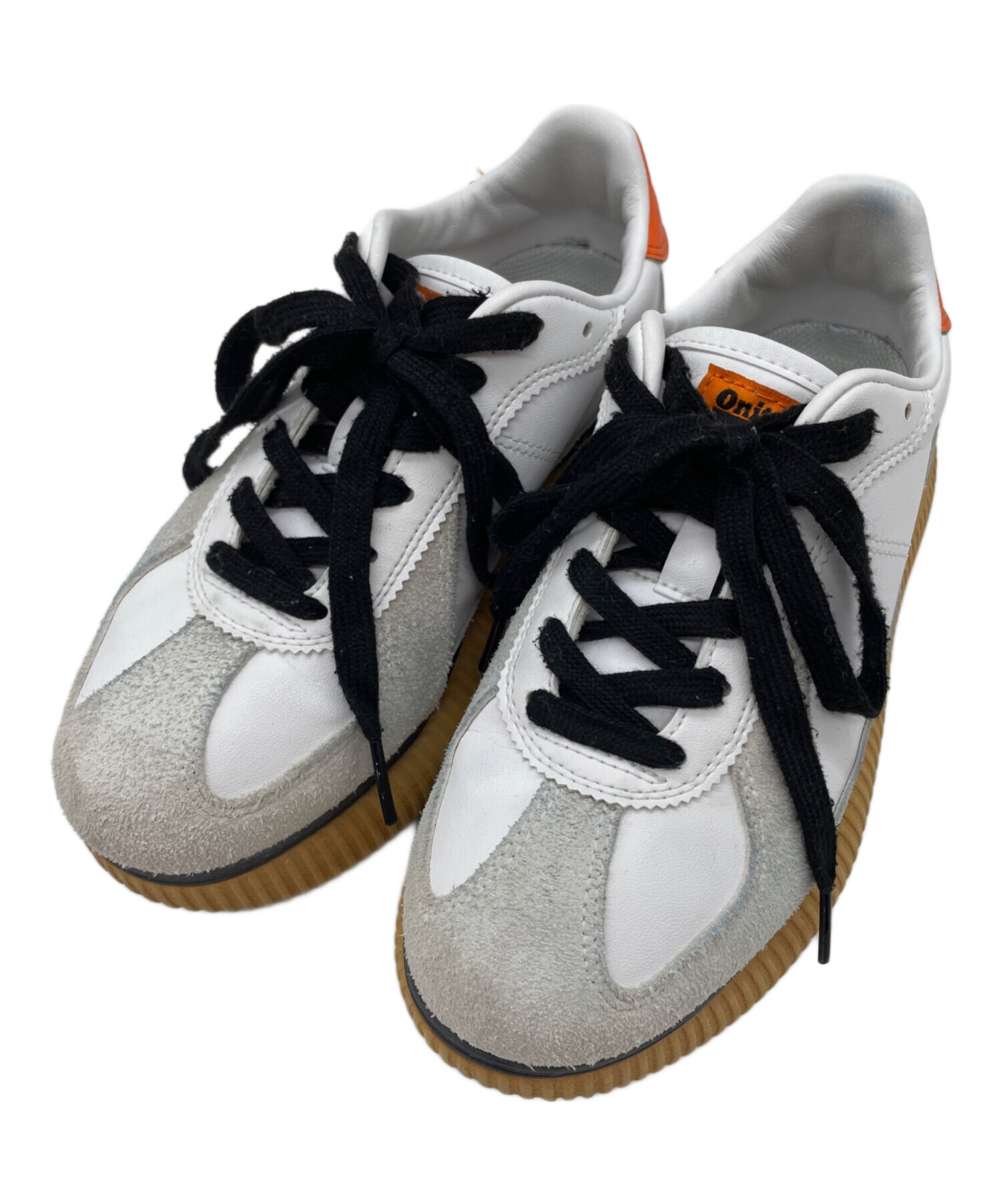 新品未使用 ベージュとホワイトにグレー 中古・古着通販】Onitsuka Tiger (オニツカタイガー) スニーカー