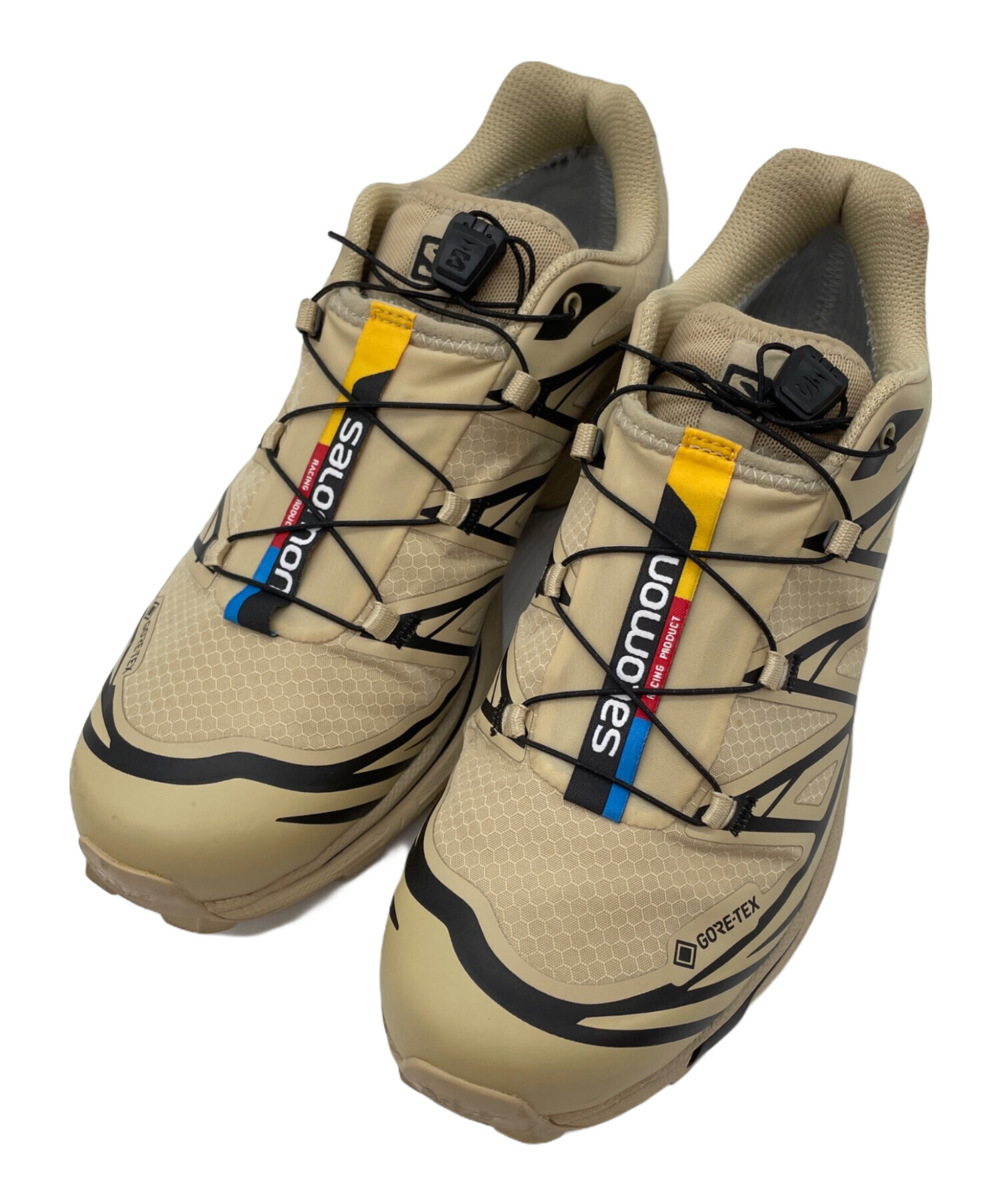 SALOMON ベージュスニーカー 中古・古着通販】SALOMON (サロモン) ローカットスニーカー ベージュ