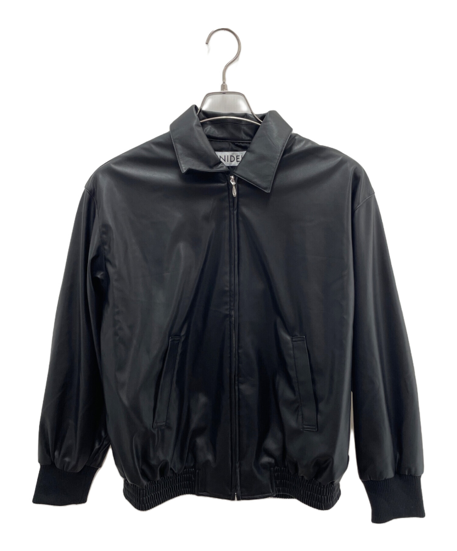 SNIDEL スナイデル レザーオーバーサイズジャケット 中古・古着通販】Snidel (スナイデル) フェイクレザージャケット