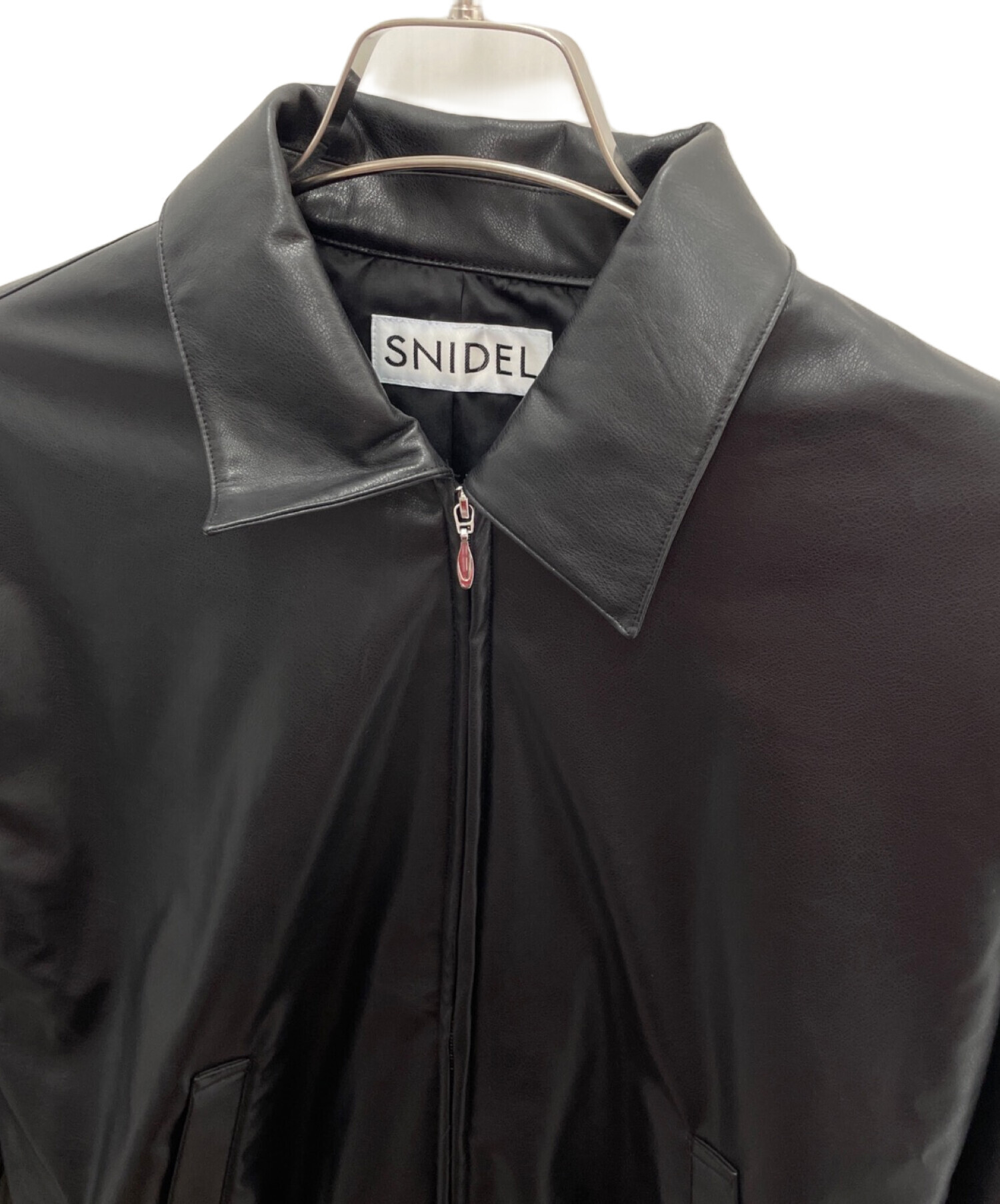 中古・古着通販】Snidel (スナイデル) フェイクレザージャケット