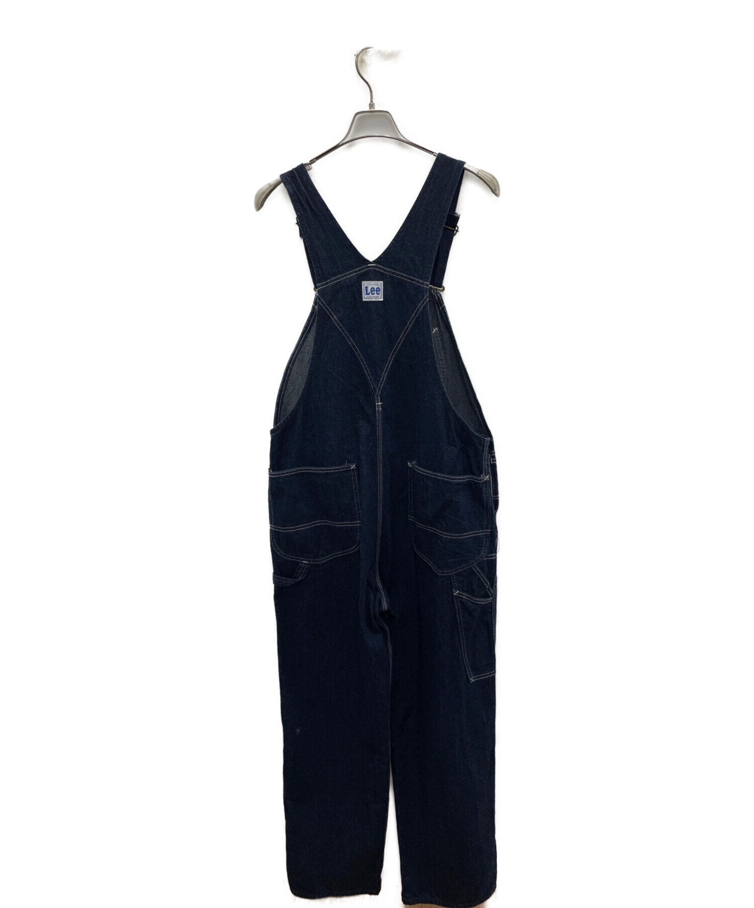 中古・古着通販】LEE (リー) DUNGAREESオーバーオールパンツ ネイビー