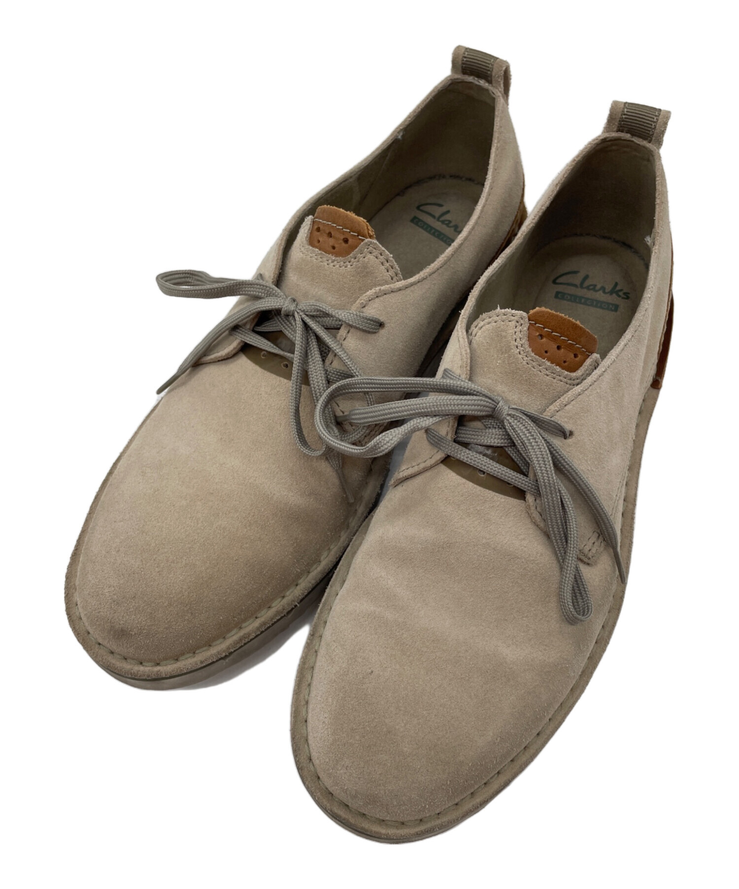 中古・古着通販】CLARKS (クラークス) サンドスウェードシューズ